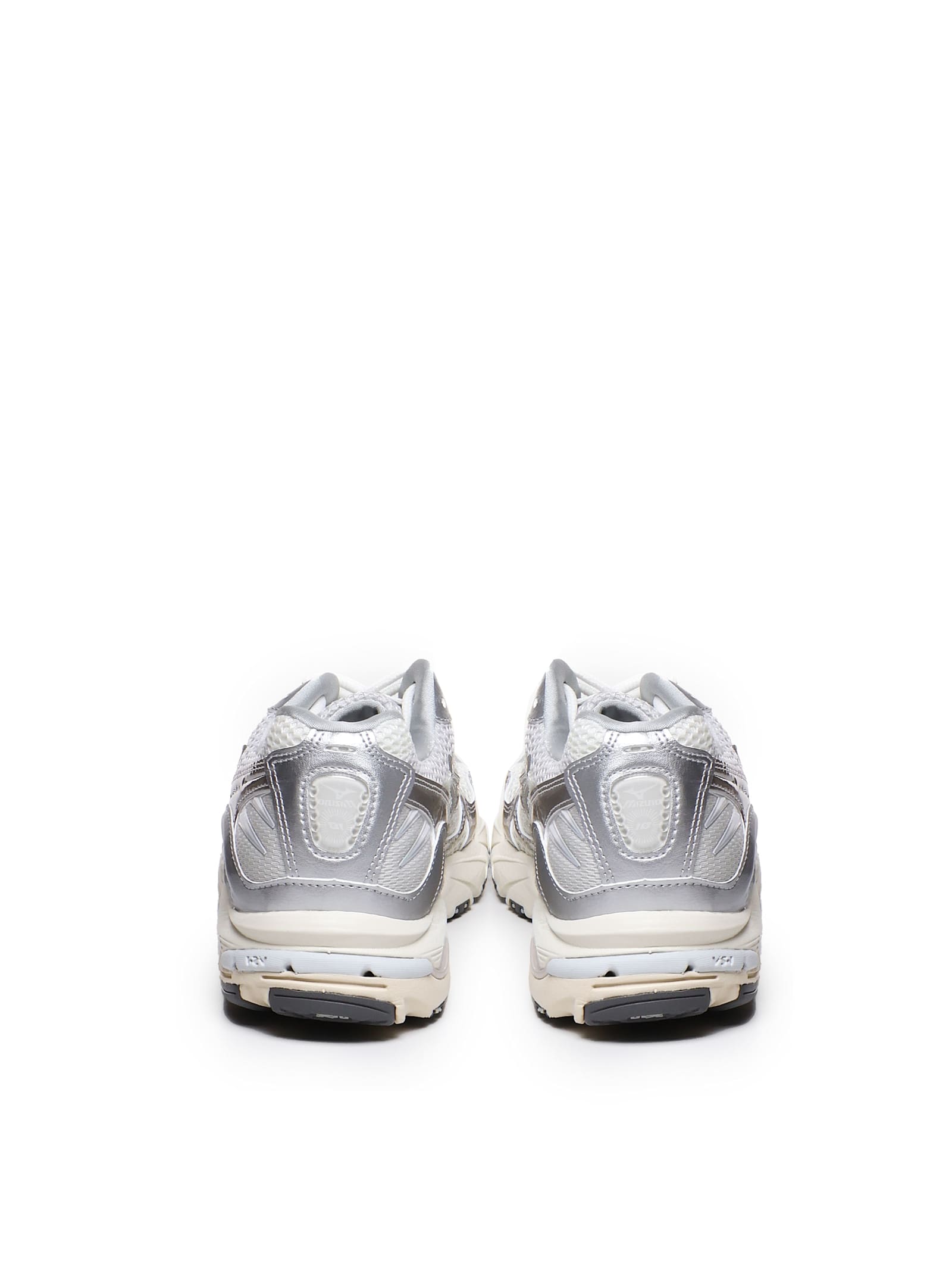 Shop Mizuno Sneakers Wave Rider In Silver