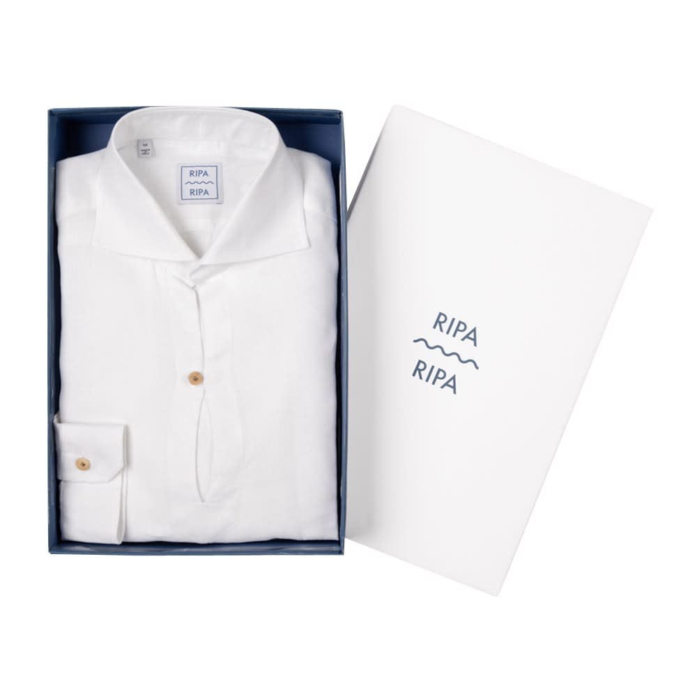 Ripa Ripa Capri Bianca Shirt In White