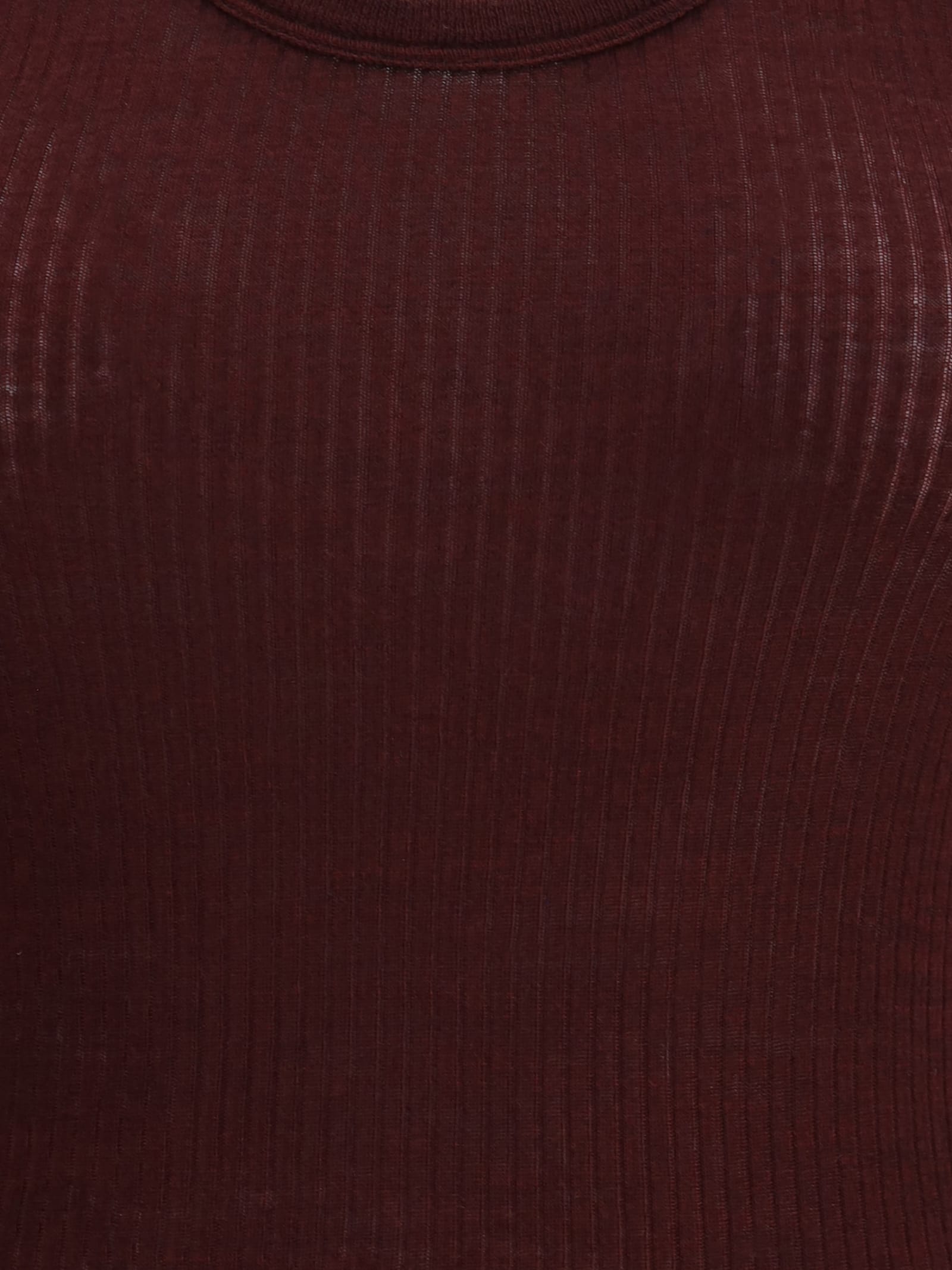 Forte Forte Halter-neck Tank Top In Wool Jersey In Multi