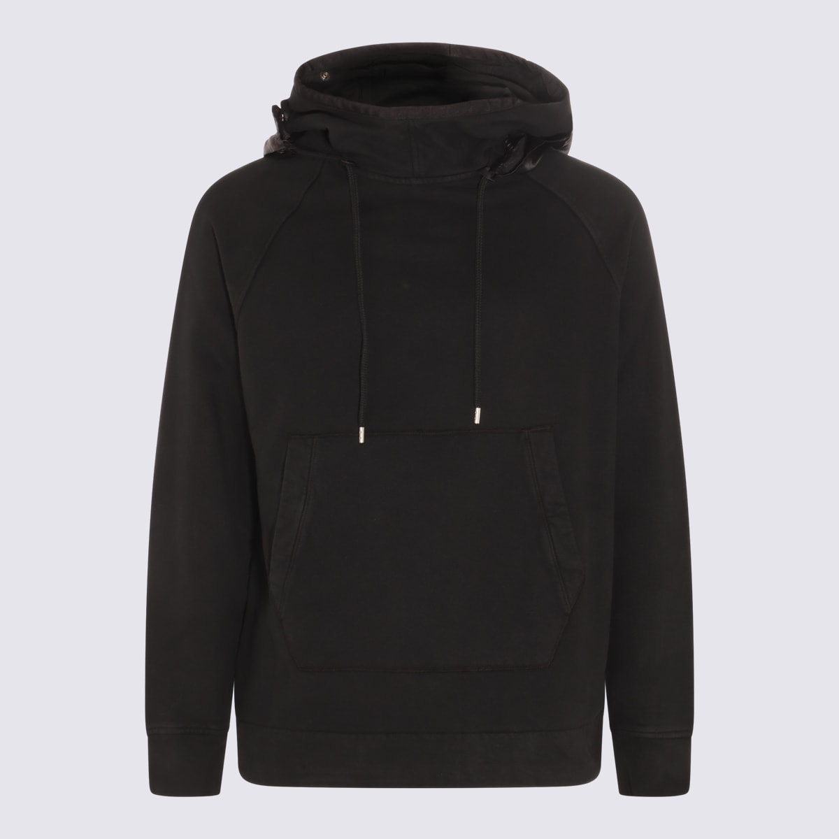 Shop C.p. Company Black Cotton Sweatshirt