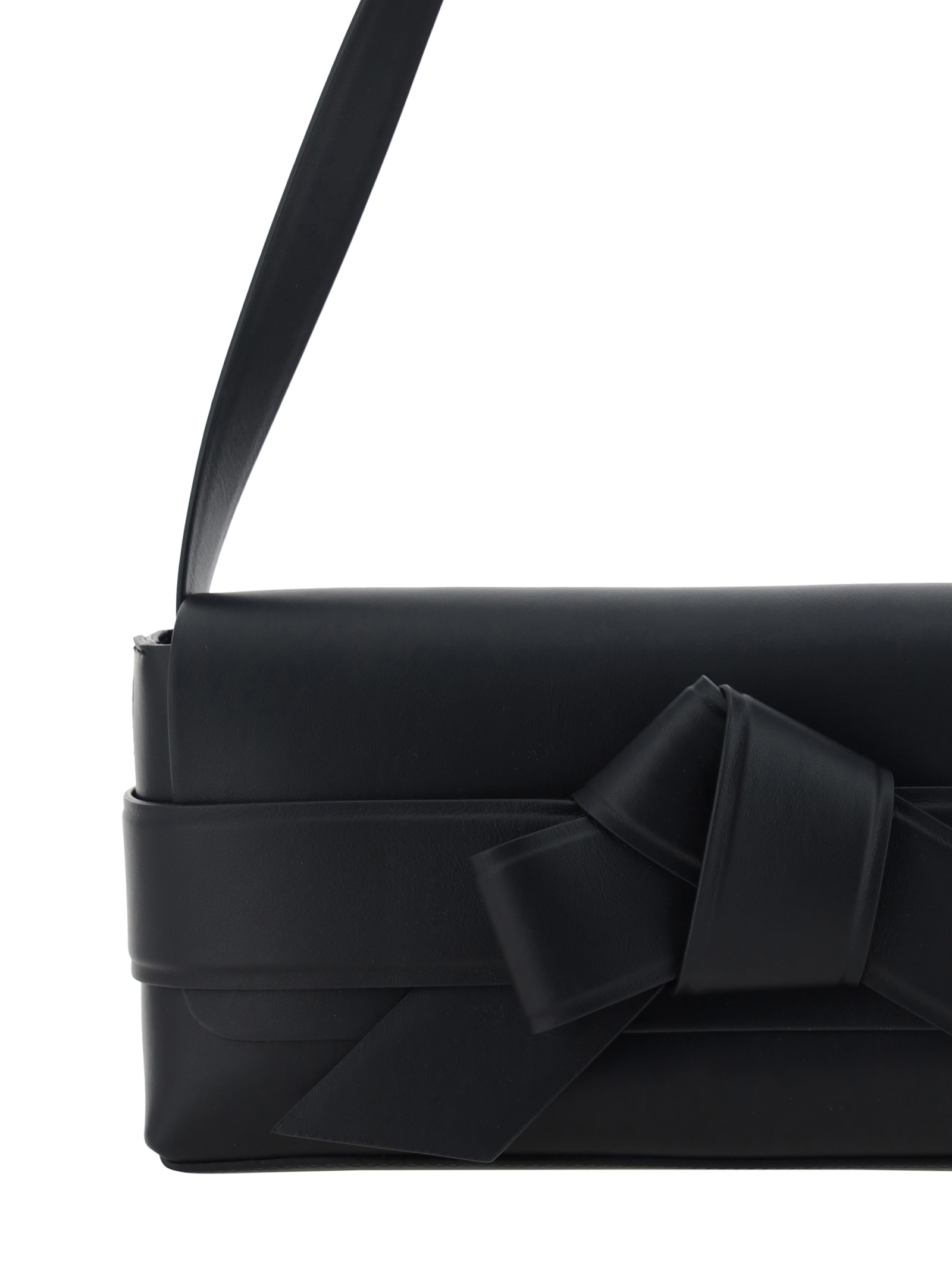 Shop Acne Studios Musubi Shoulder Bags In Black