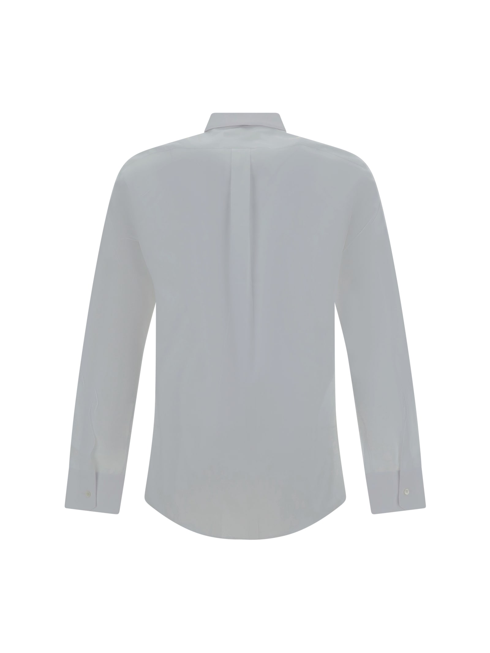 Shop Dolce & Gabbana Shirt In Bianco Ottico