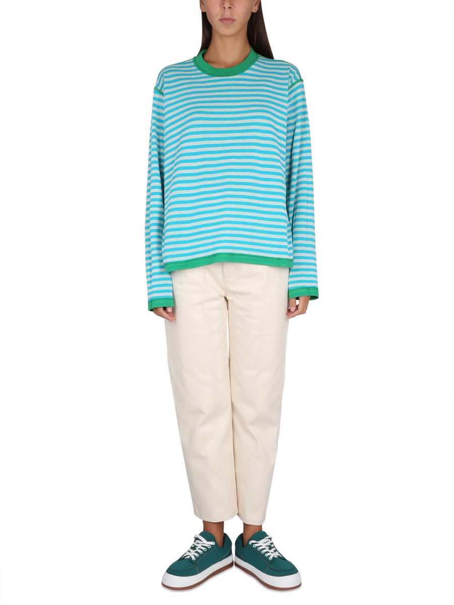 Sunnei Reversible T-shirt In Multicolour
