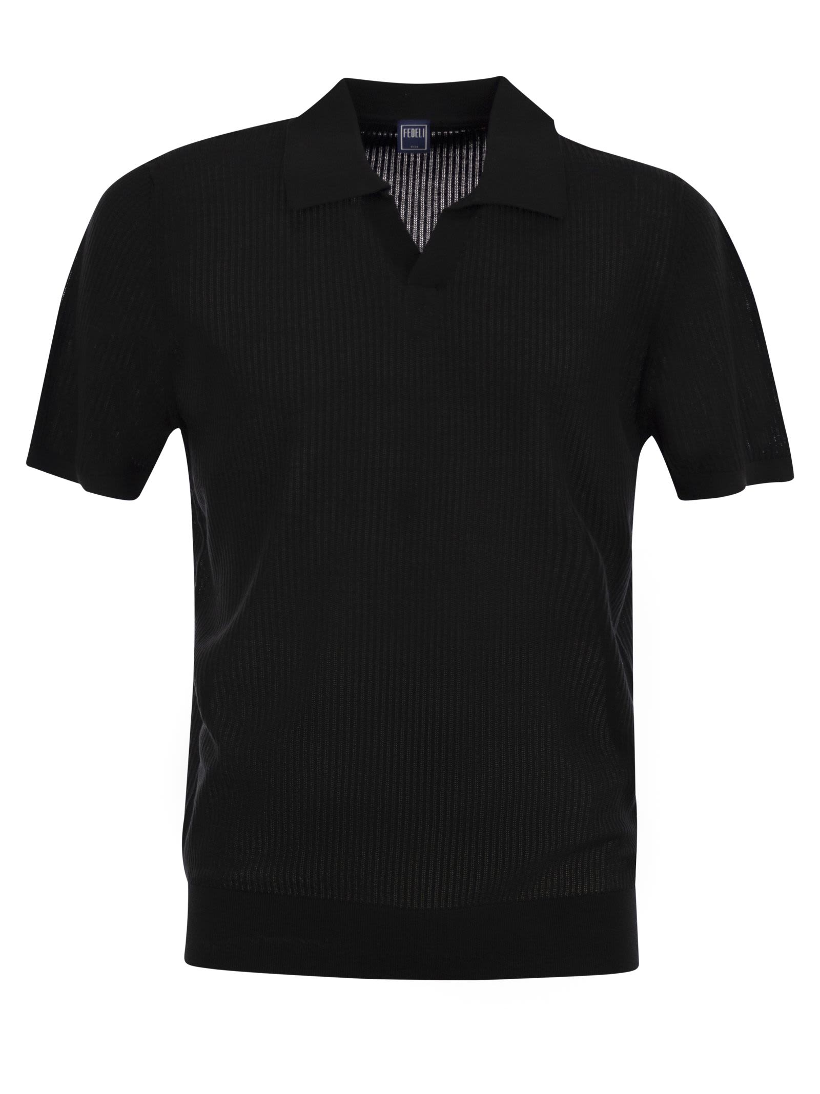 Giza Cotton Short-sleeved Polo Shirt