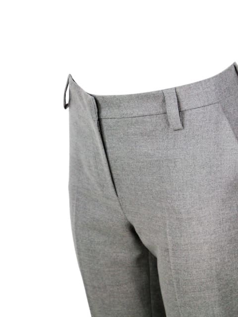 Shop Antonelli Pants In Grey