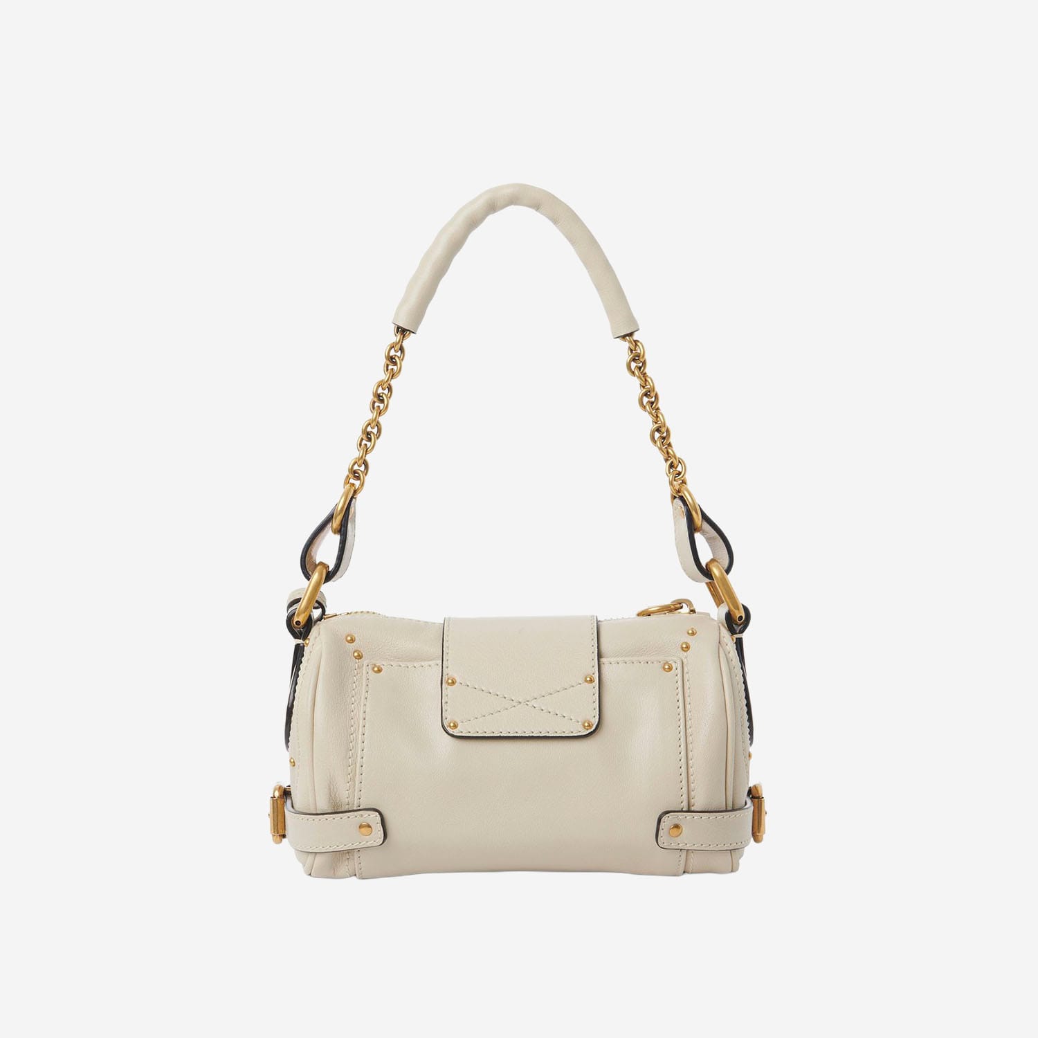 Chloé Chlo Small Paddington Leather Bag In Neutral