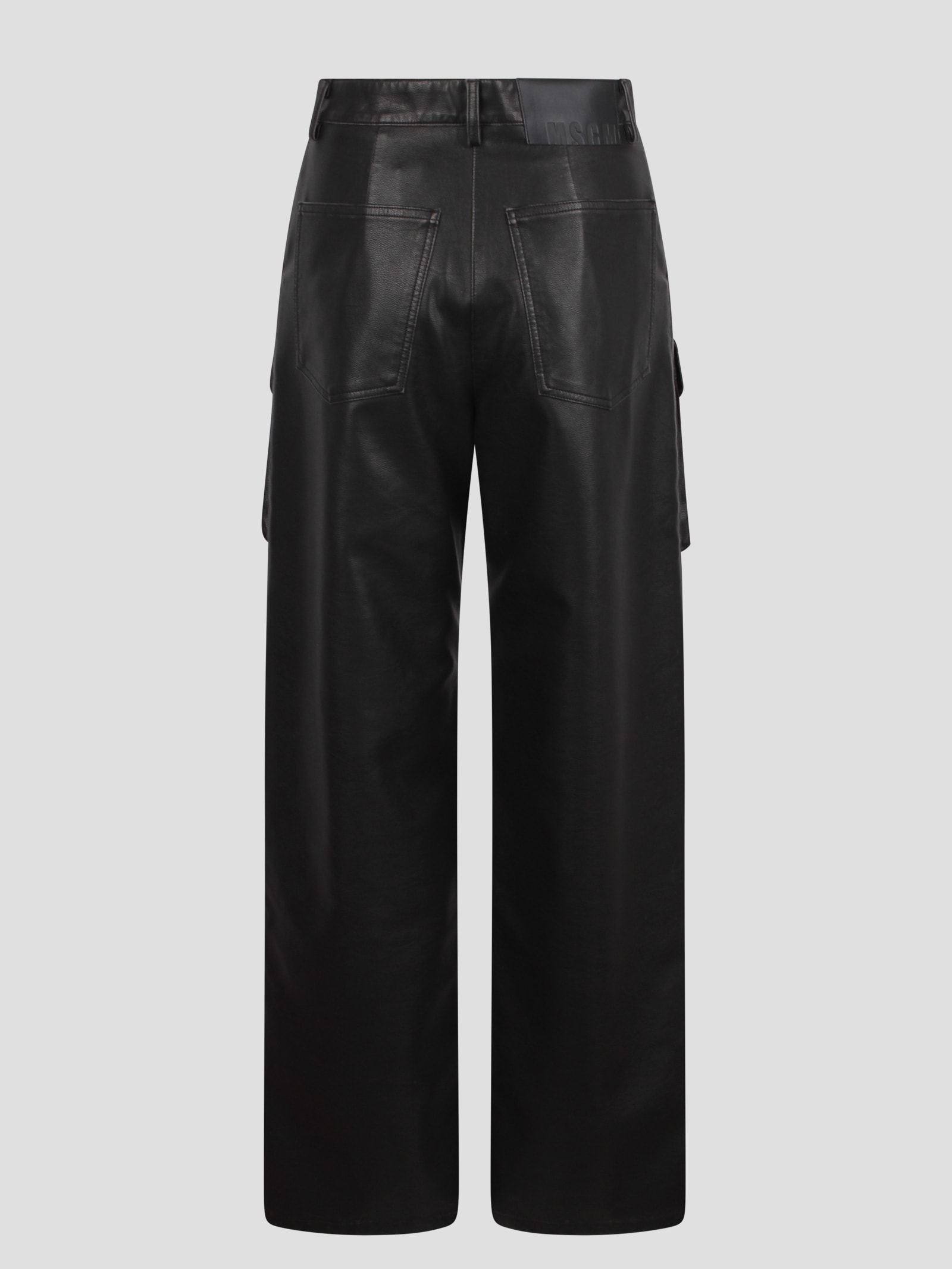 MSGM STRAIGHT LEG CARGO PANTS 