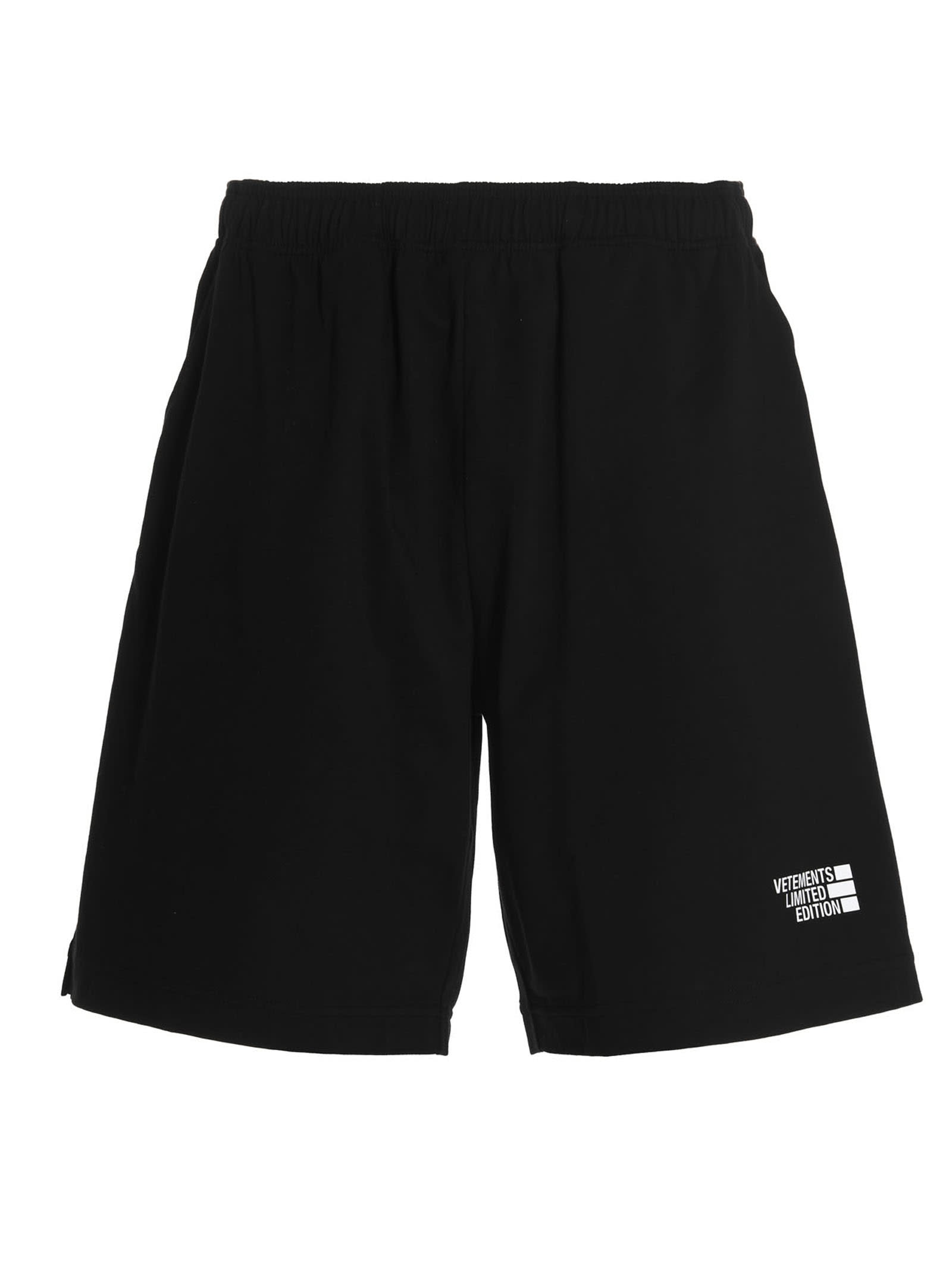 VETEMENTS limited Edition Bermuda Shorts