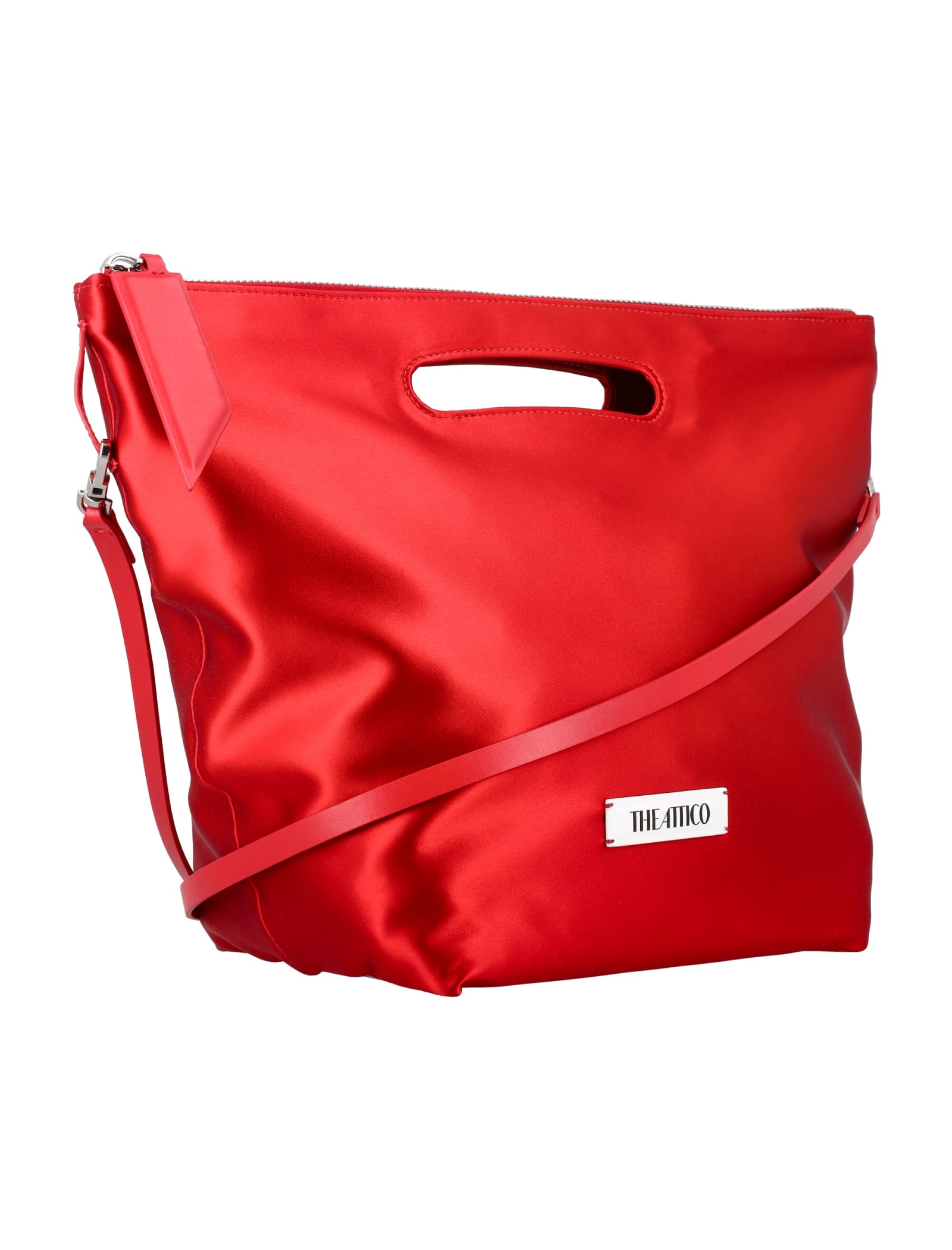 Shop Attico Via Dei Giardini 30 Tote Bag In Rosso