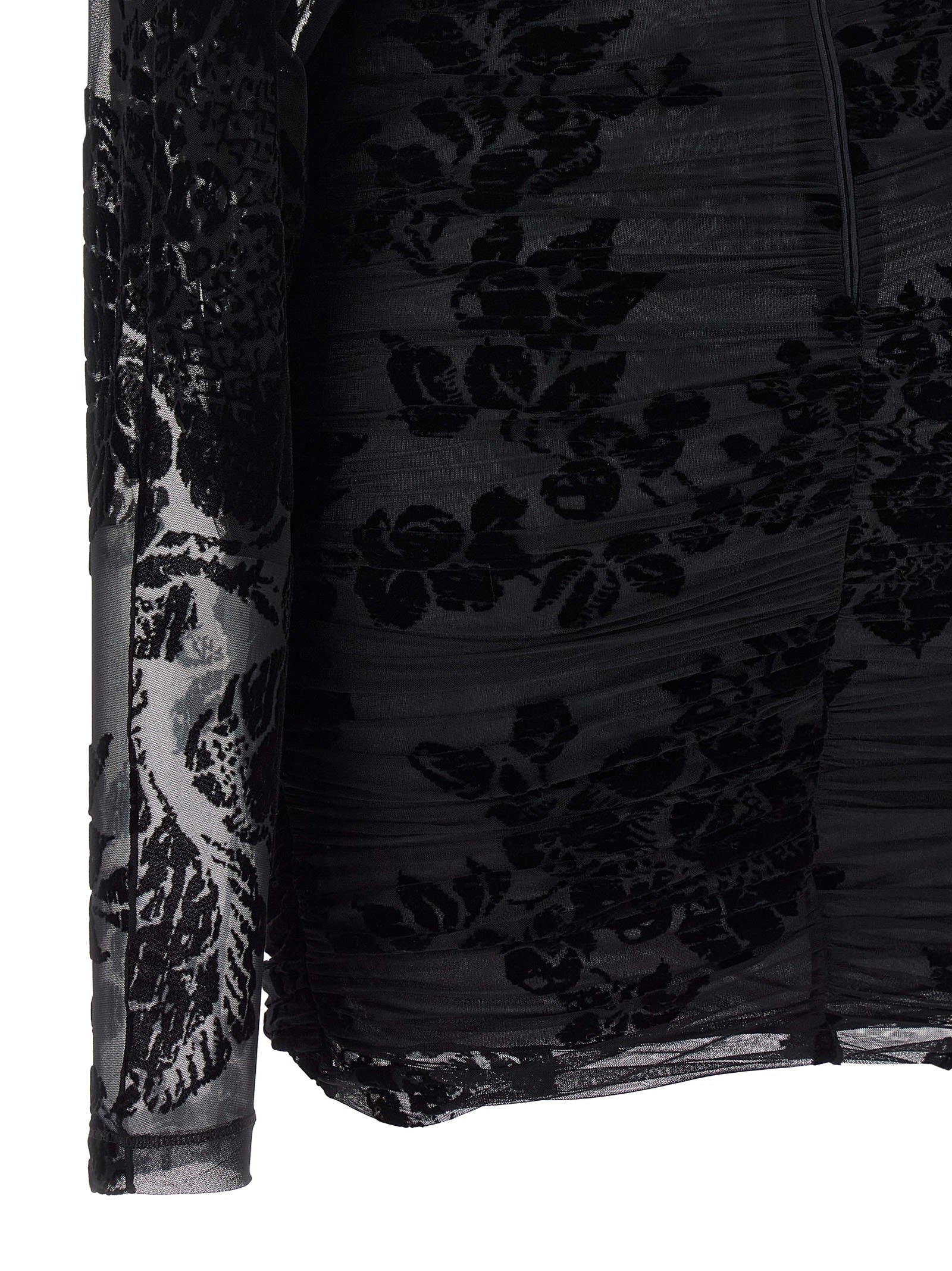 Pinko Roulette Dress In Black