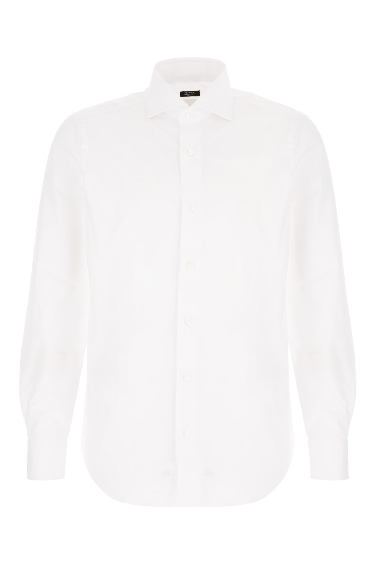 Barba Napoli White Poplin Shirt