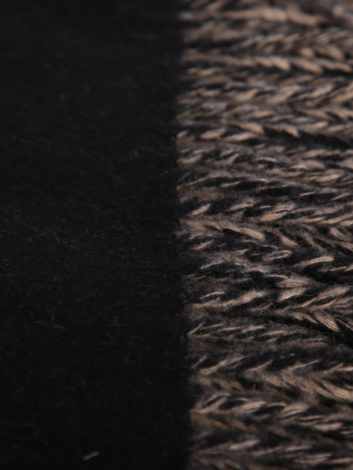 Burberry Black Cashmere Scarf