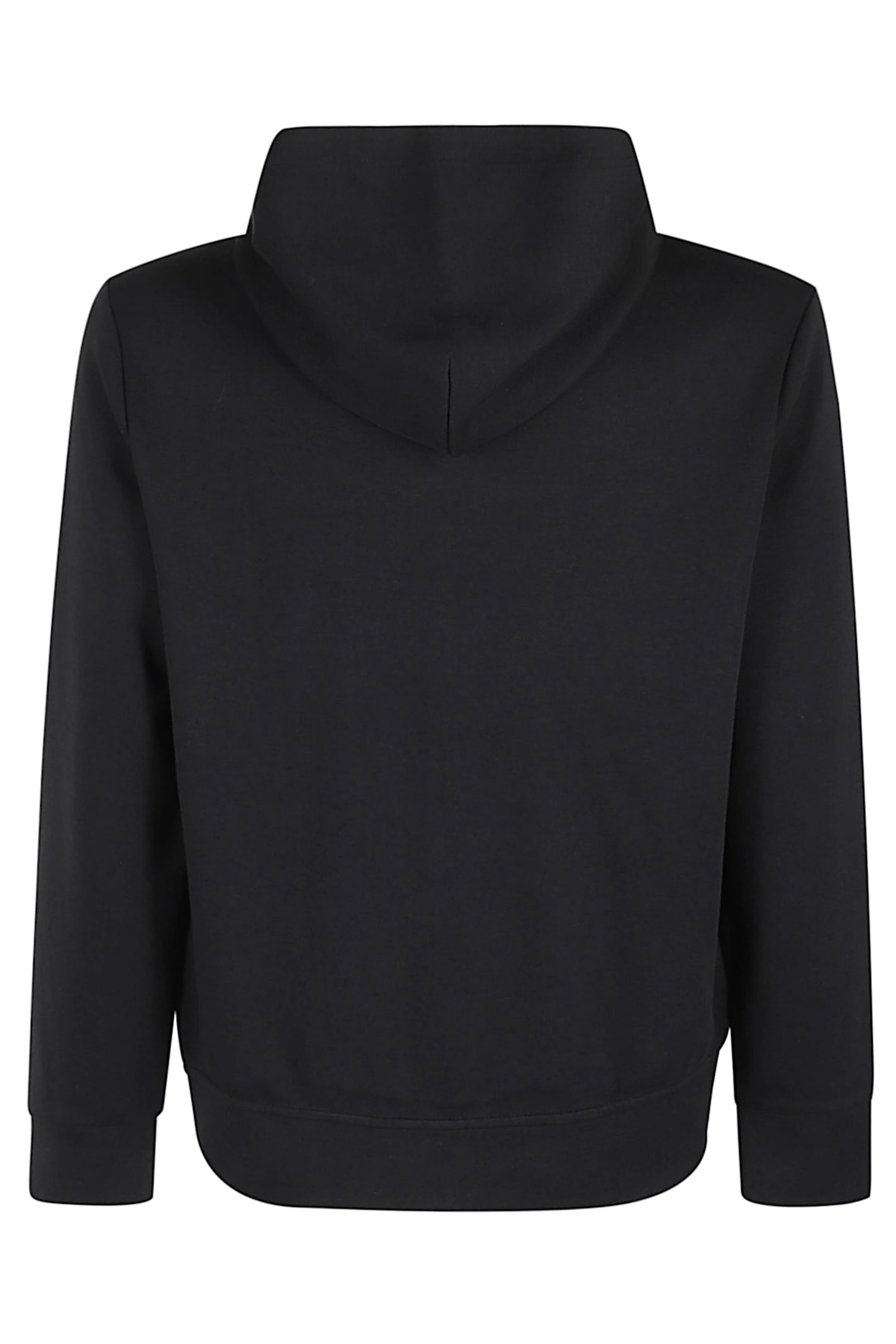 Polo Ralph Lauren Zip-up Hooded Sweatshirt In Black