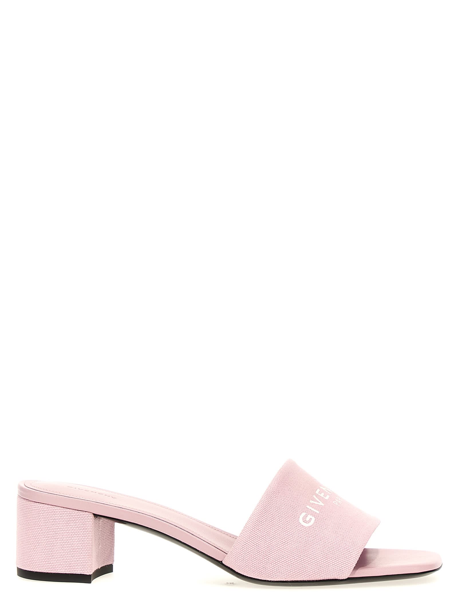 Shop Givenchy 4g Sandals In Pink