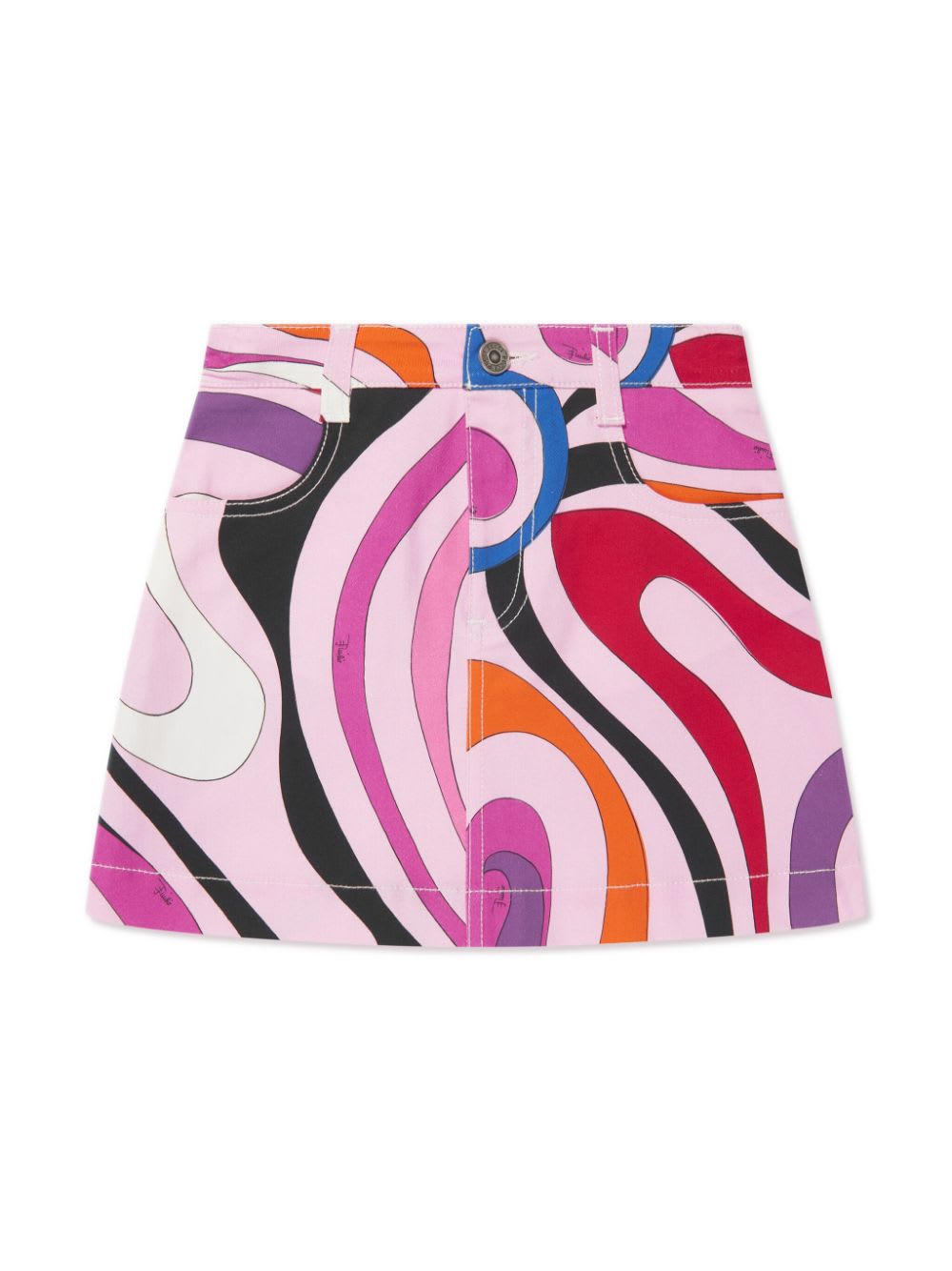 Pucci Kids' Gonna Con Stampa In Fucsia