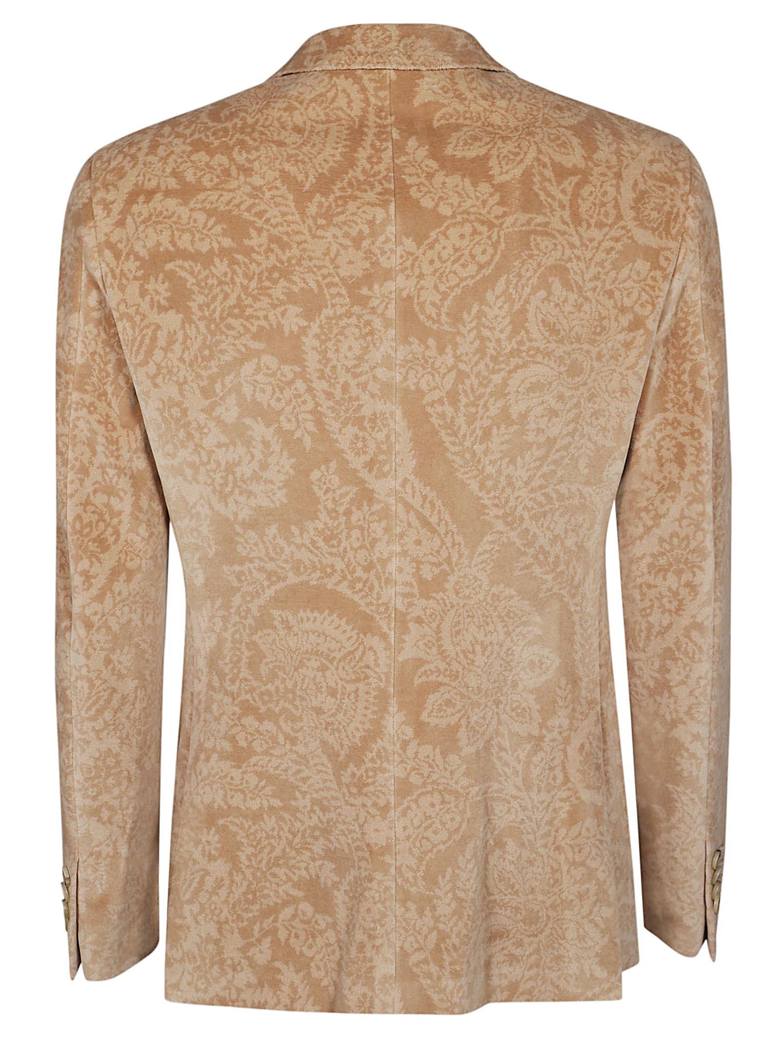 Shop Etro Roma Jacket In Beige