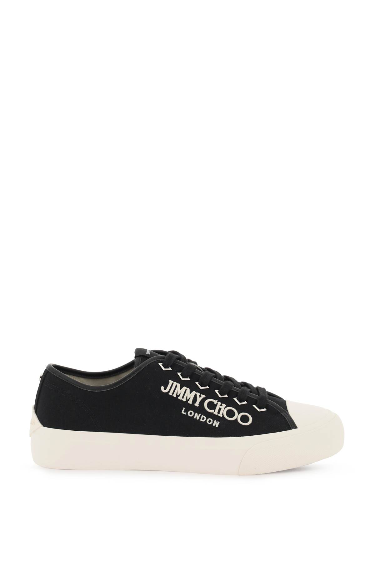 Shop Jimmy Choo Palma Maxi Sneakers In X Black Latte (black)