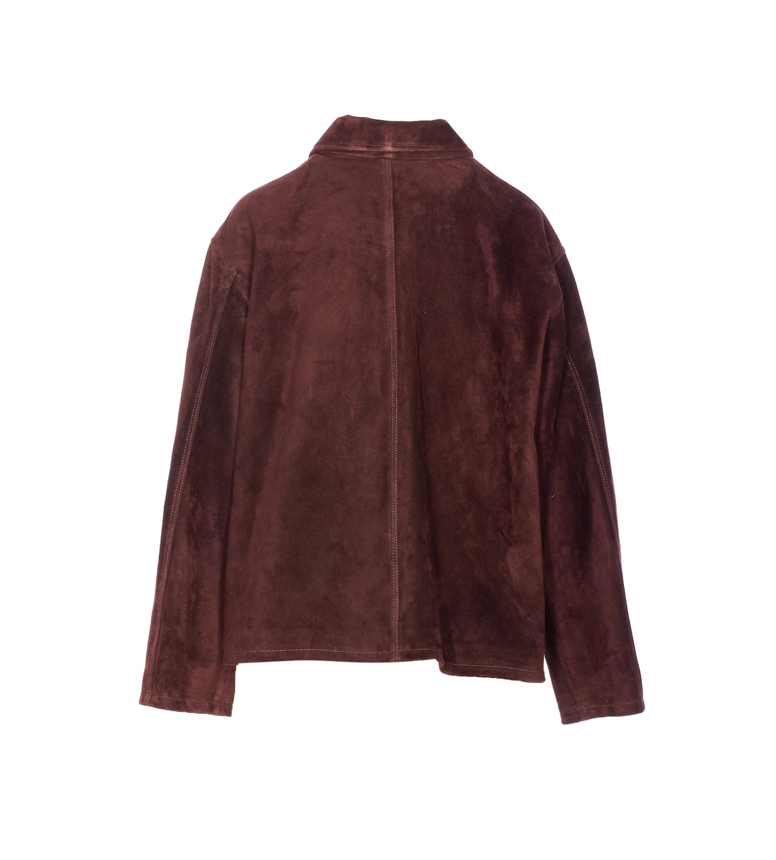 Arma Gold-button Flap-pocket Jacket In Multi