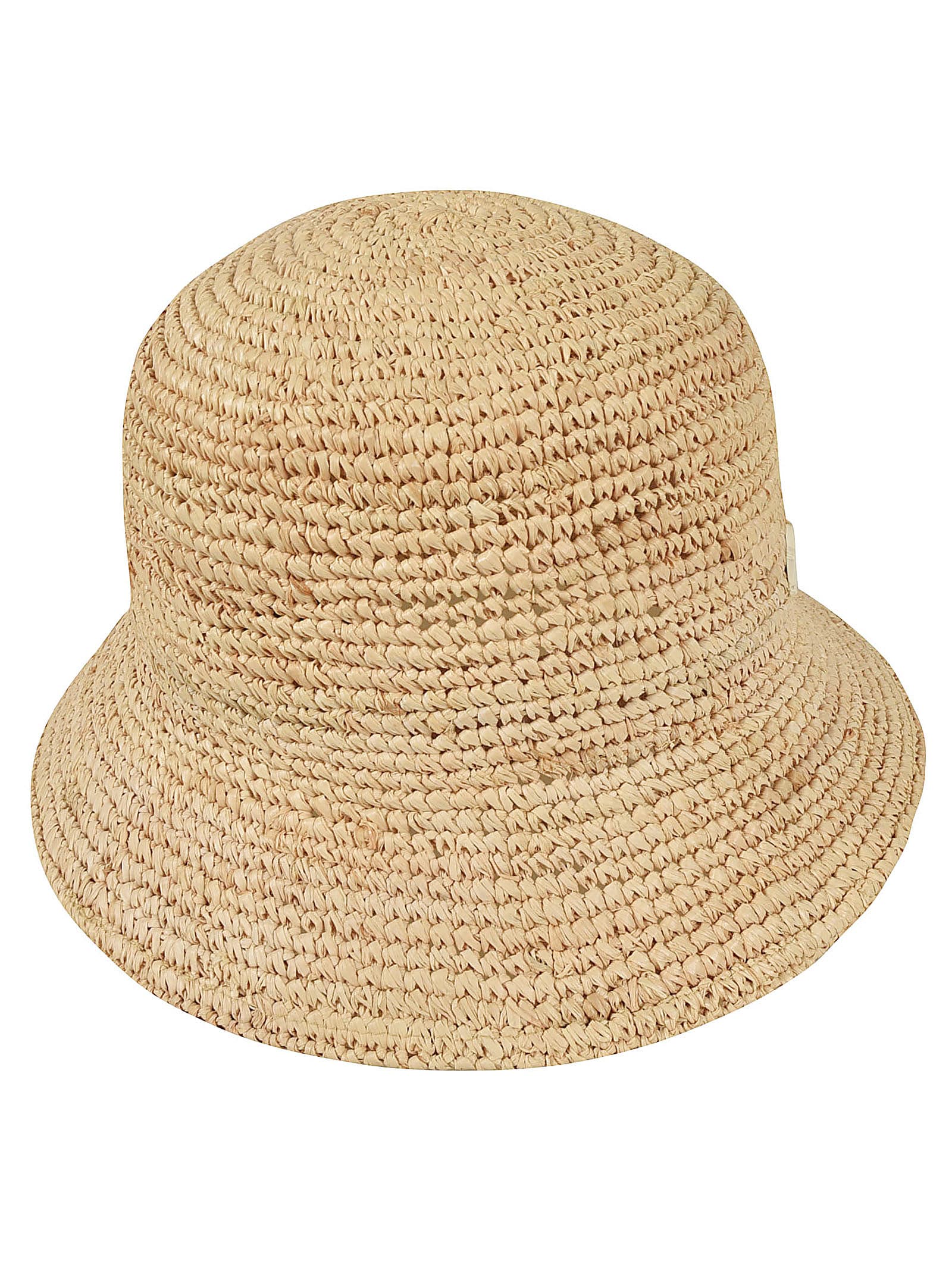 Shop Borsalino Rafia Crochet Bucket Hat In 7140