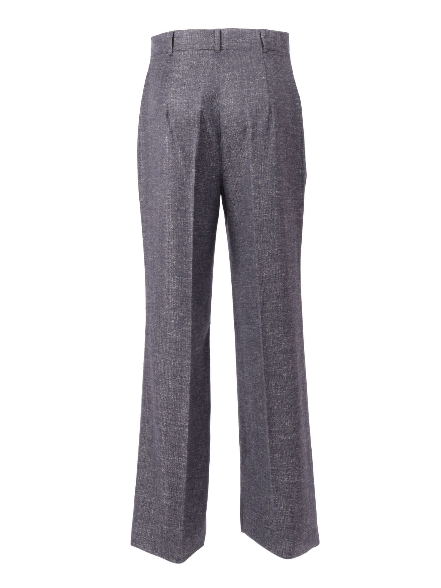 Max Mara Eziana Trousers In Blue