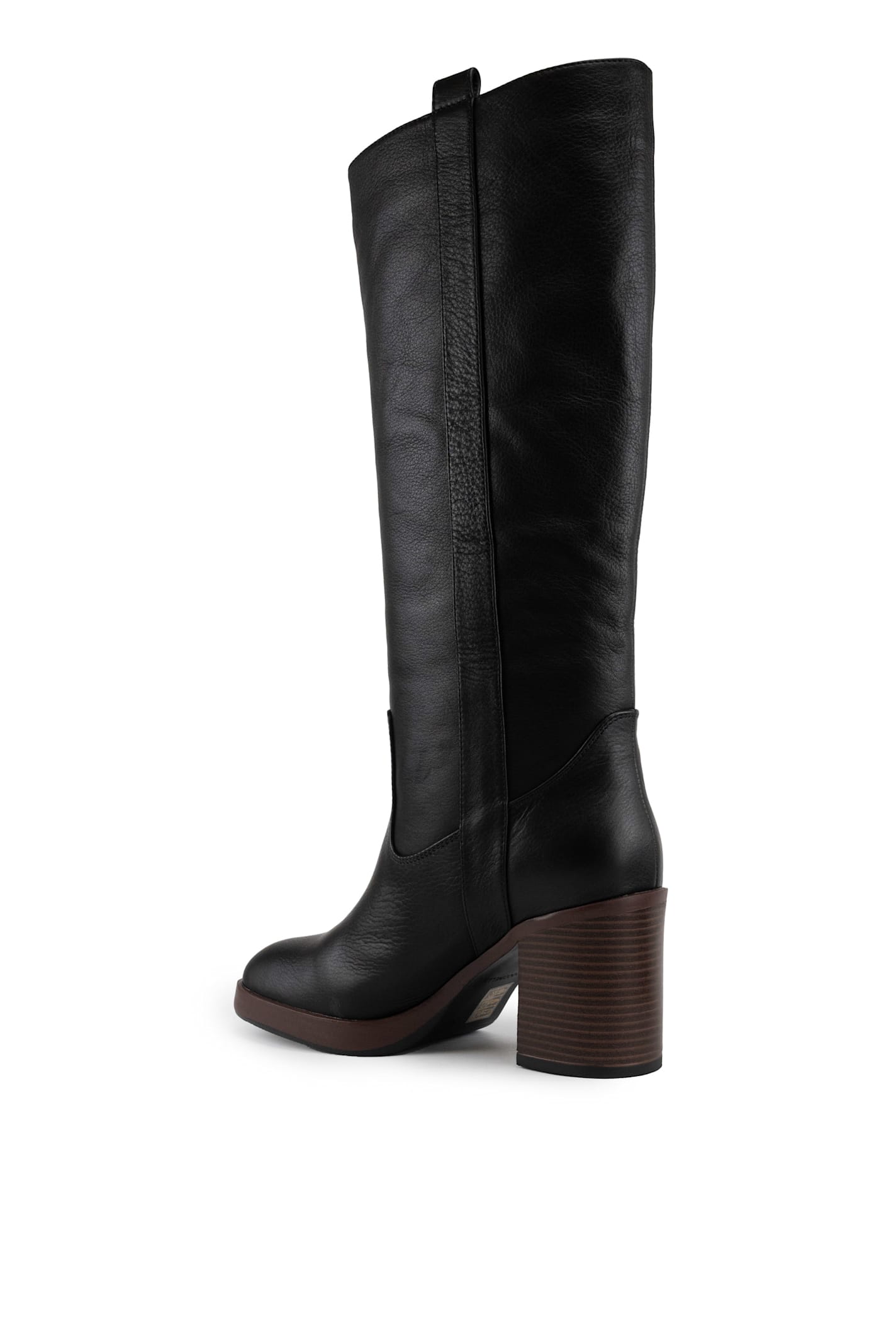 Shop Coccinelle Oliver Soft Vintage Leather Boot In Noir