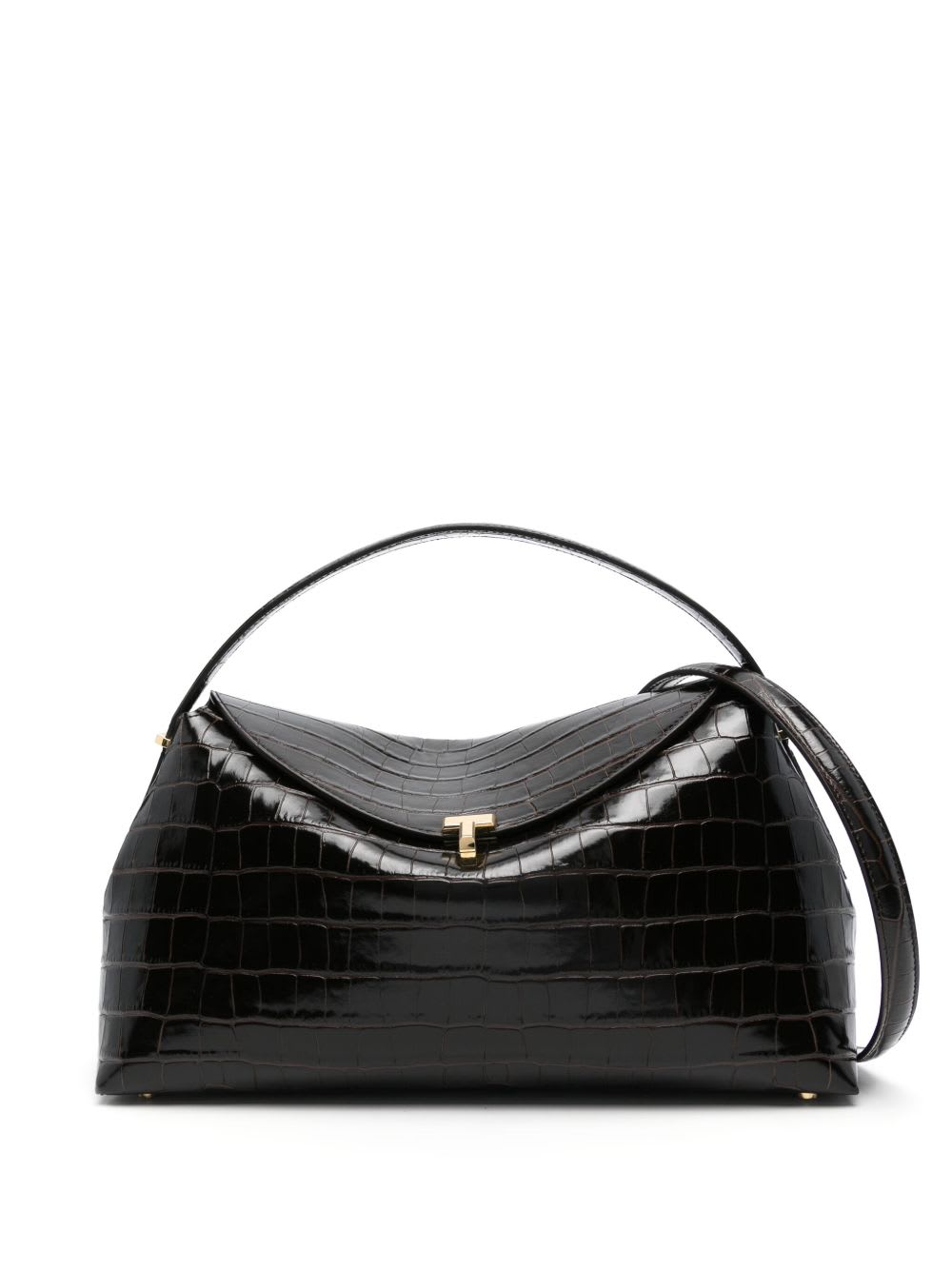 Totême Leather Handbag Featuring Adjustable Strap In Multi