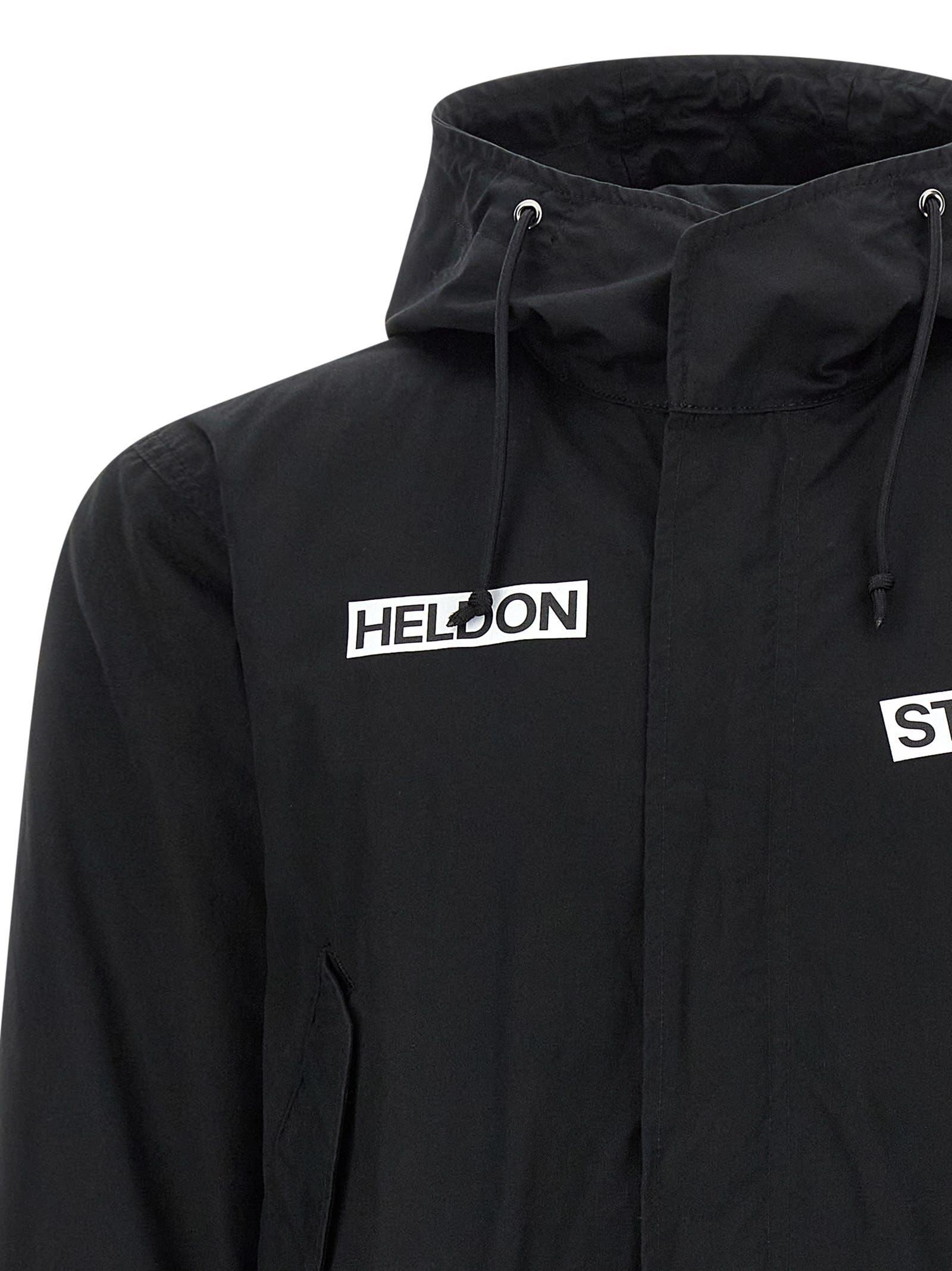 Undercover Uc2e4310 2-in-1 Parka In Black