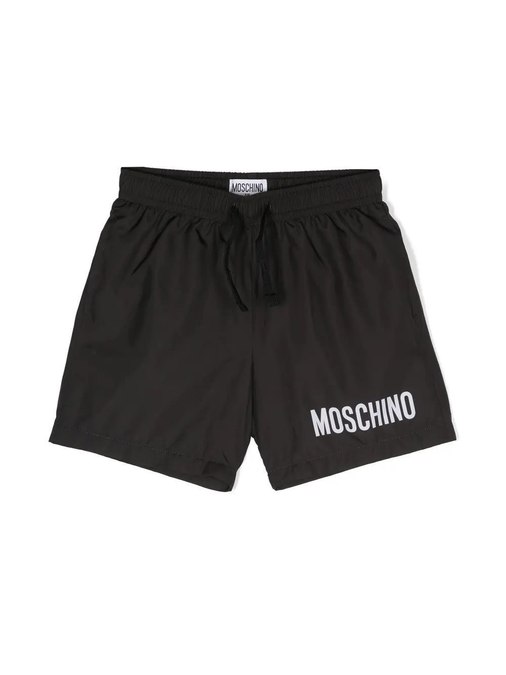Shop Moschino Black Swimwear With Logo