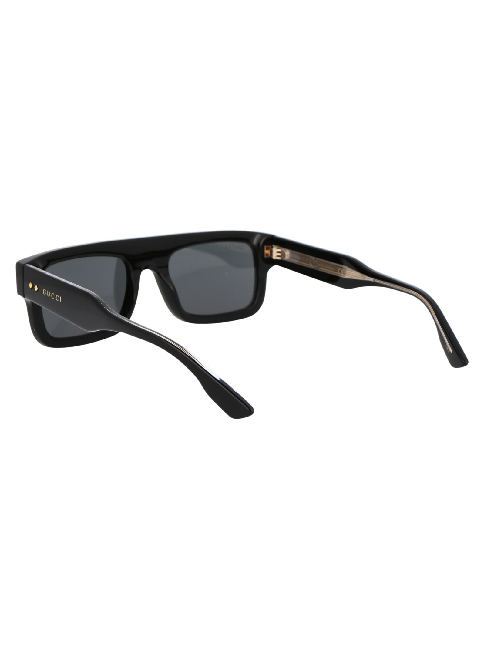 Shop Gucci Gg1085s Sunglasses In 001 Black Black Grey