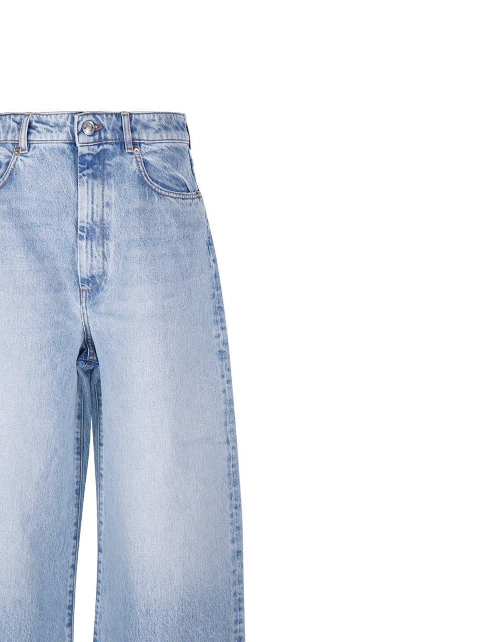 Shop Sportmax Angri Jeans In Midnightblue