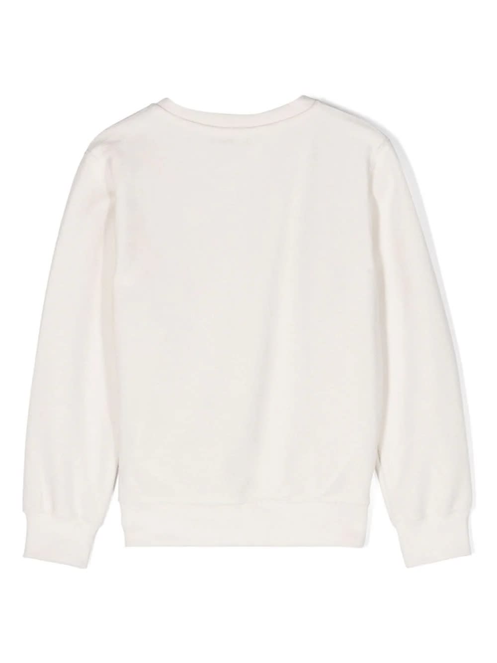 Shop Golden Goose Sweatshirt With Application In White