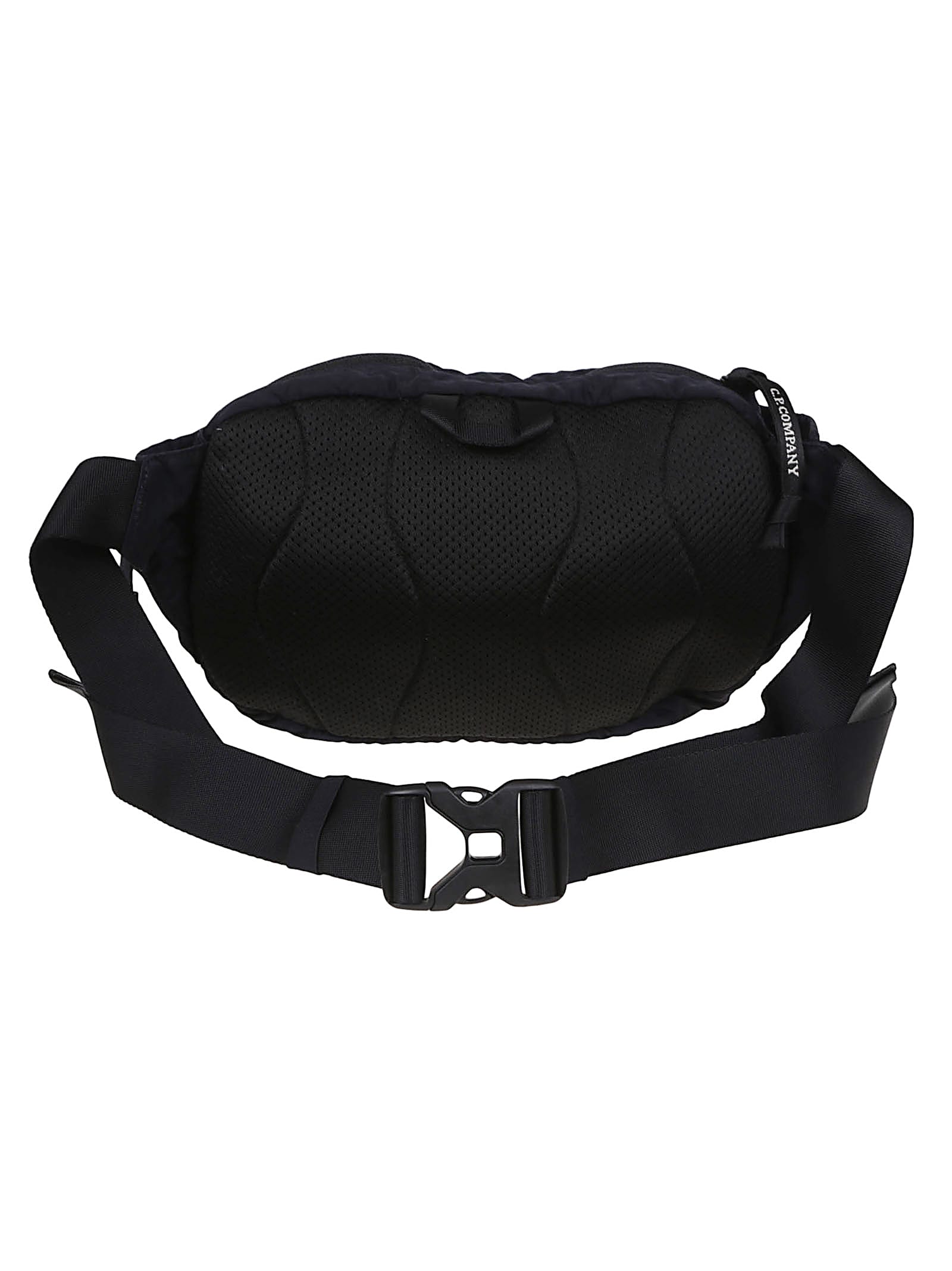 C.p. Company Black Nylon B Crossbody Pack Bag In Black