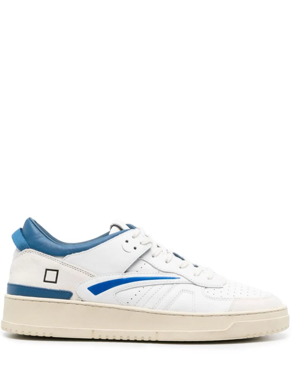 Shop Date White And Bluettetorneo Sneakers
