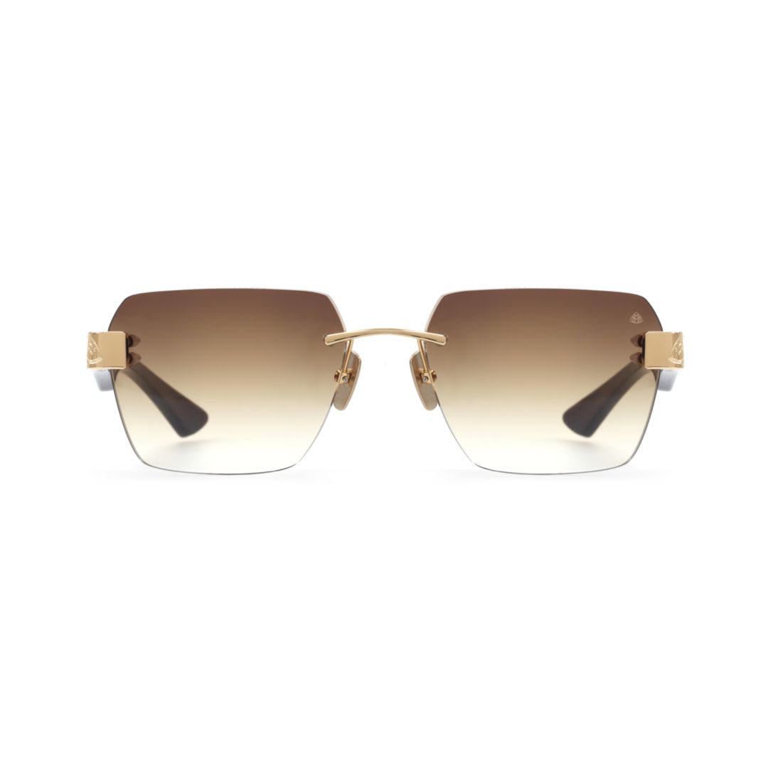 Maybach Eyewear The Magic Imellow Gold Plated In Multi