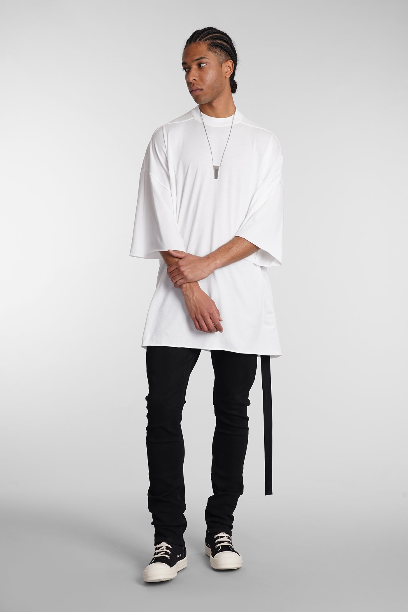 Shop Drkshdw Tommy T T-shirt In White Cotton