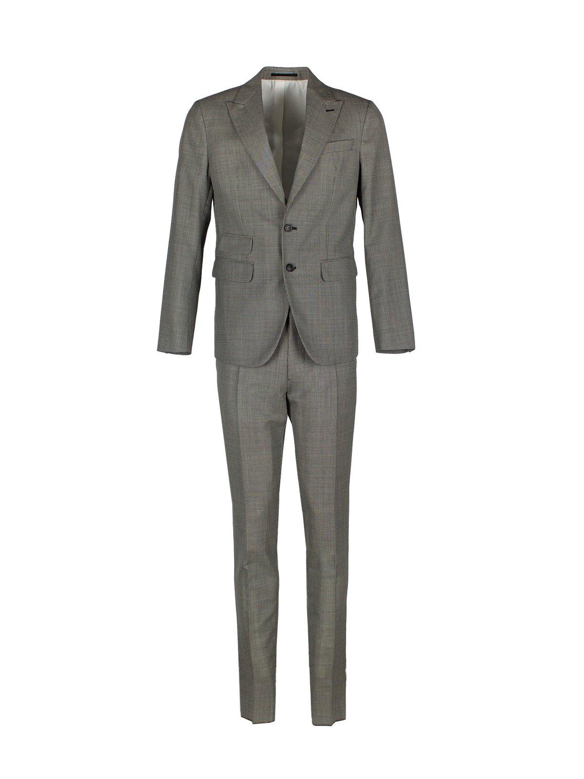DSQUARED2 HOUNDSTOOTH PATTERNED TAILORED SUIT