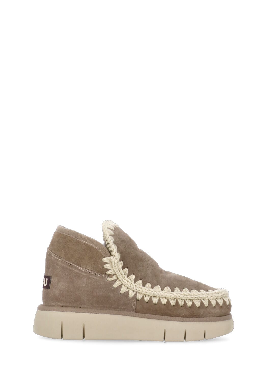 Shop Mou Eskimo Bounce Boots In Brown