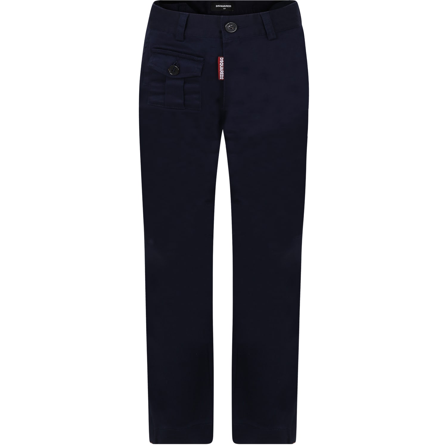 Dsquared2 Kids' Blue Trousers For Boy
