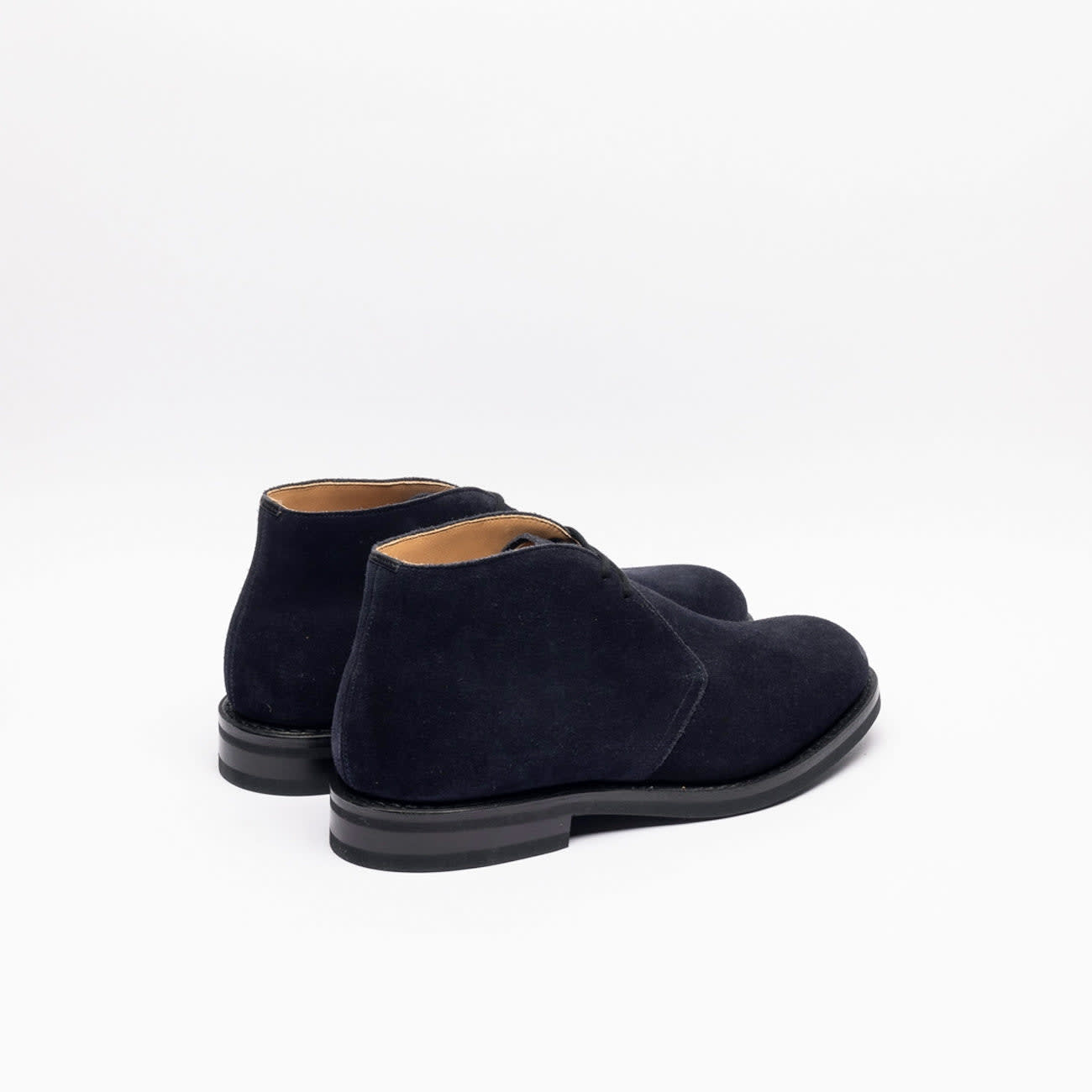 Shop Church's Ryder 3 Lw Navy Castoro Suede Chukka Boot In Blu