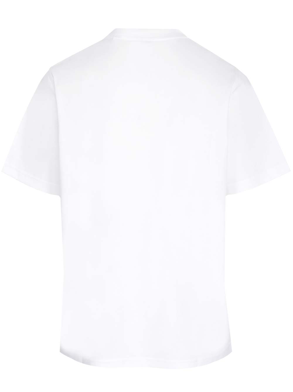 Burberry The Cotton T-shirt Is The Perfect Compromise Between Luxury And Basic Wear In White
