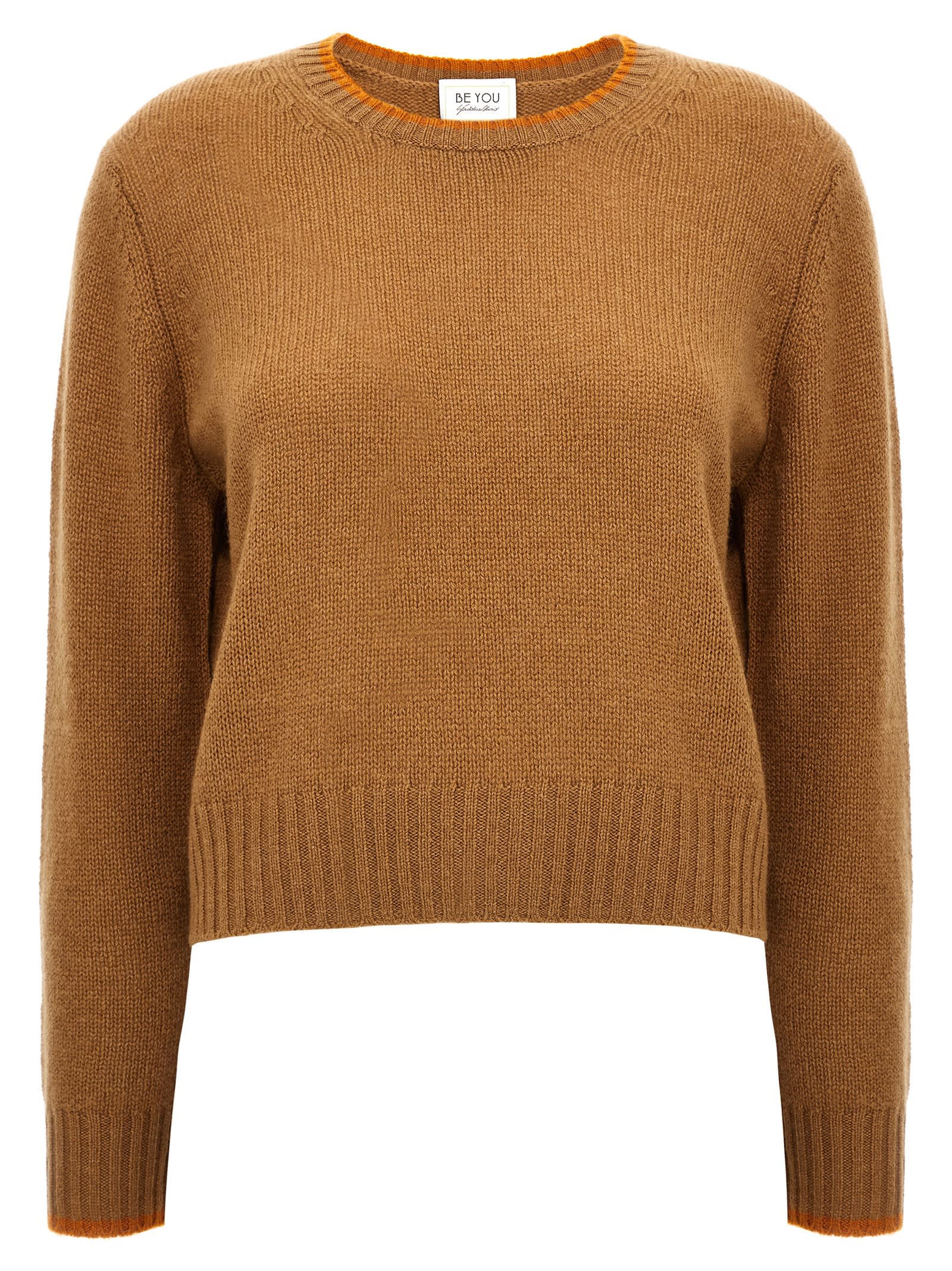 Shop Be You Lady 1 Sweater In Beige