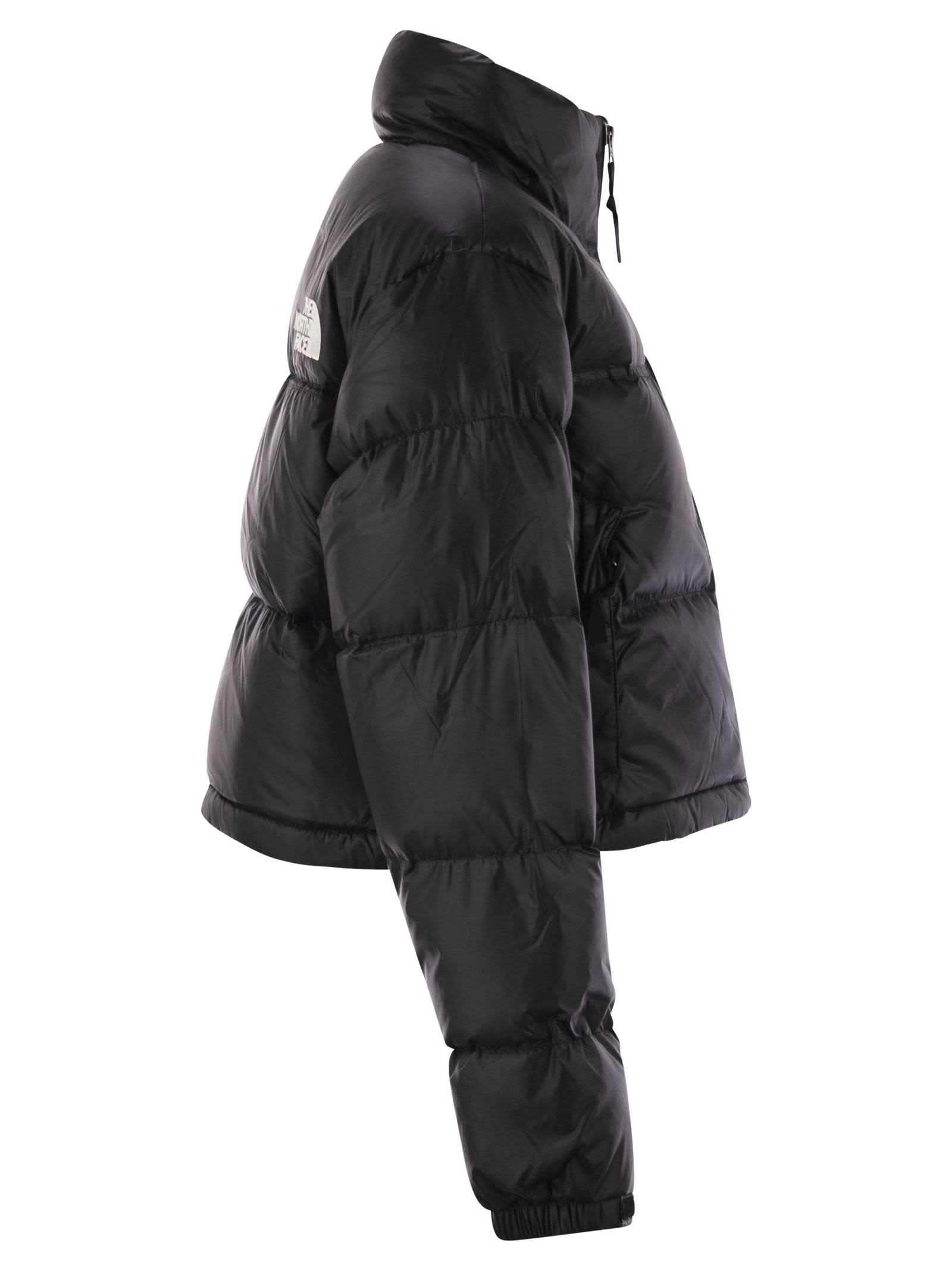 The North Face 1996 Retro Nuptse Short Down Jacket In Black
