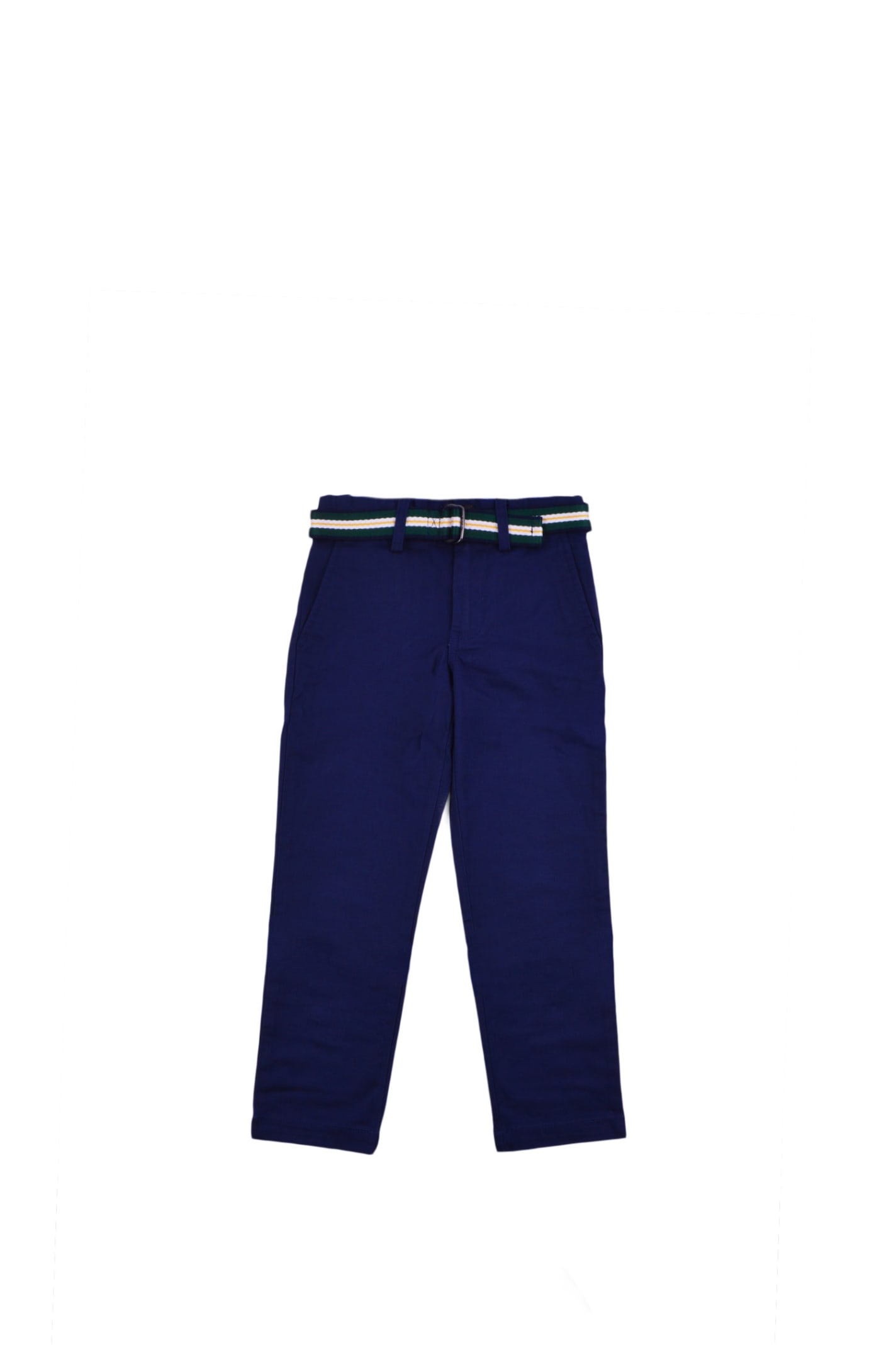 Ralph Lauren Kids' Cotton Pants In Blue