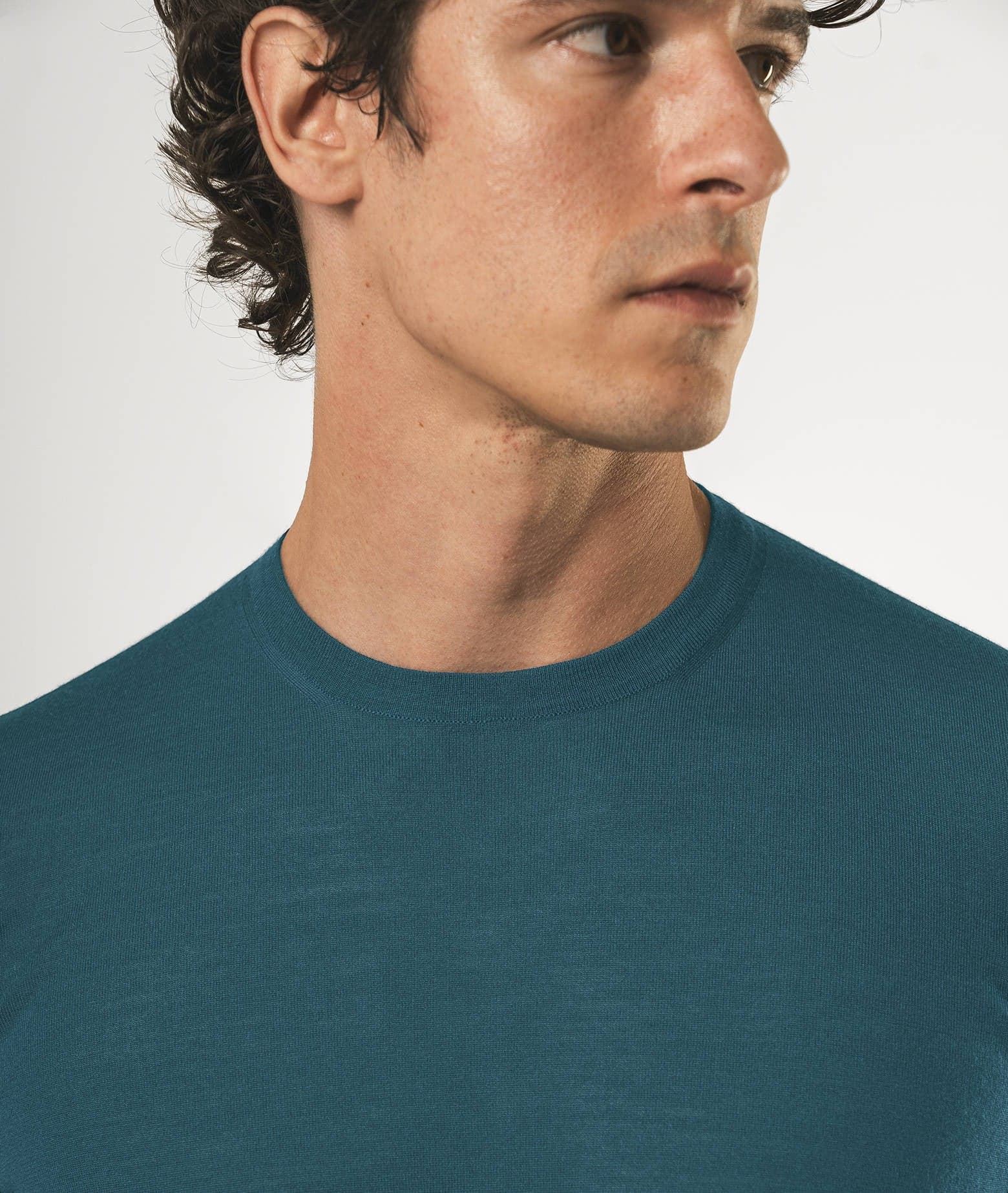 Shop Larusmiani Crewneck Roquebrune T-shirt In Green