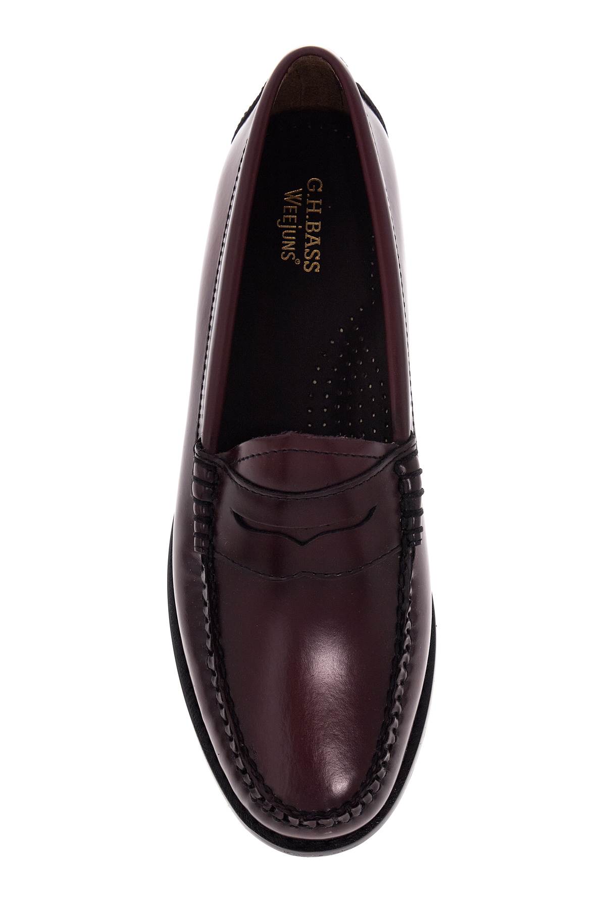 Shop G.h.bass &amp; Co. Weejuns Lo In Burgundy (red)