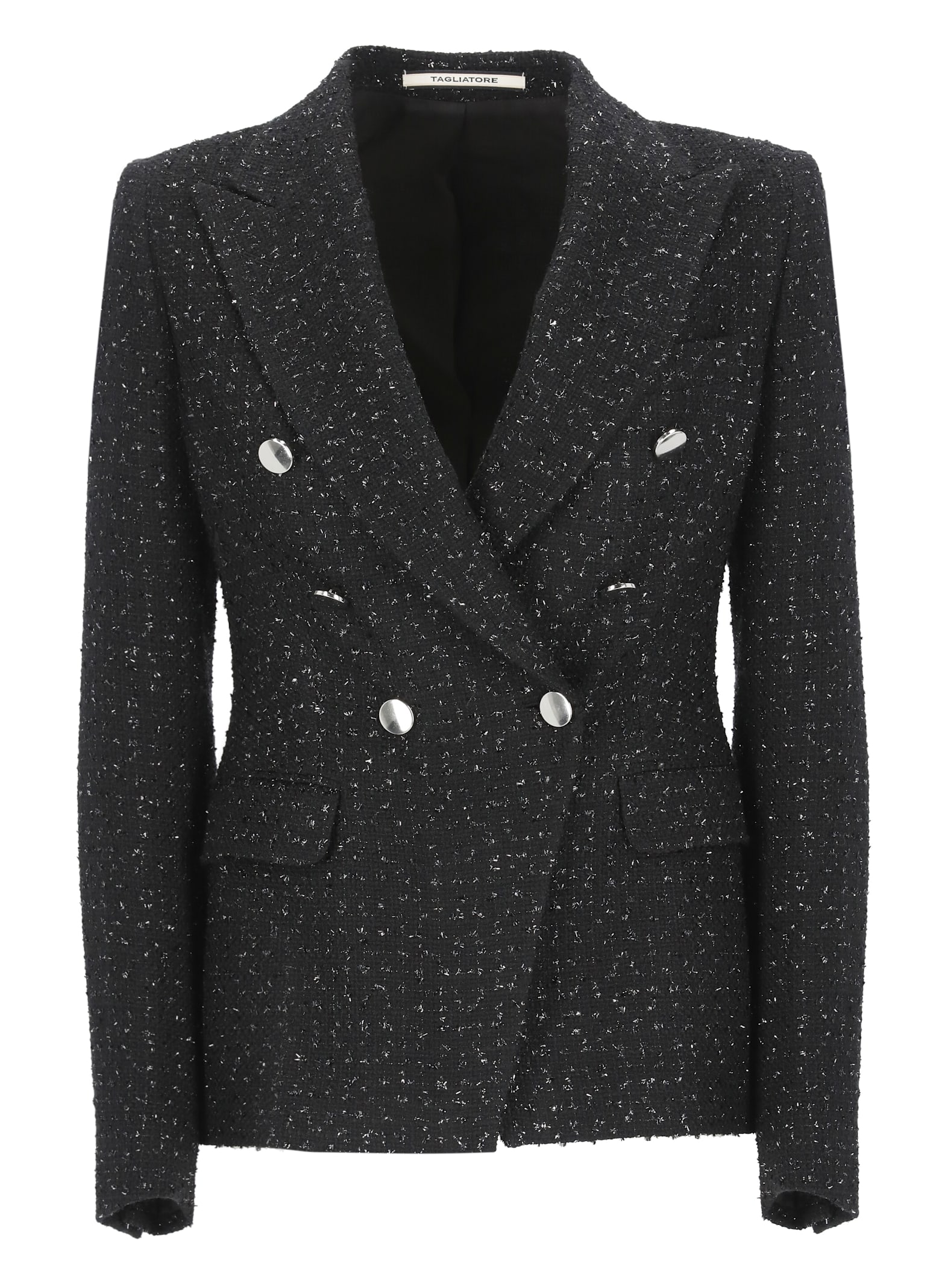 Shop Tagliatore Alicya Blazer In Black