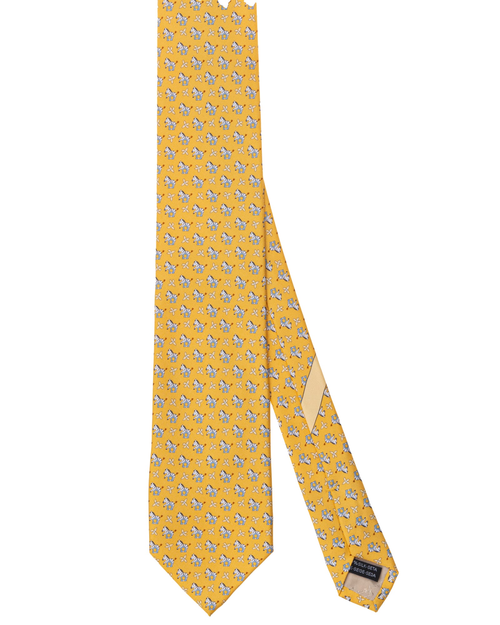 Salvatore Ferragamo Silk jacquard tie