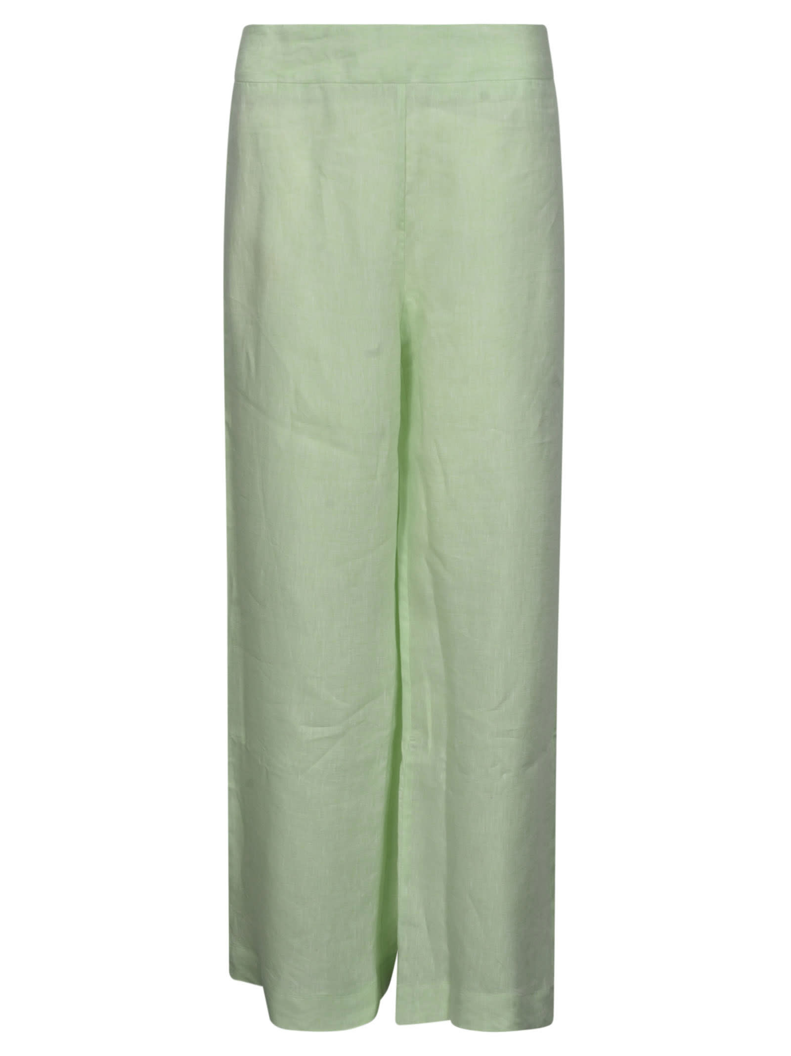 Shop Ermanno Scervino Straight Oversized Trousers In Green