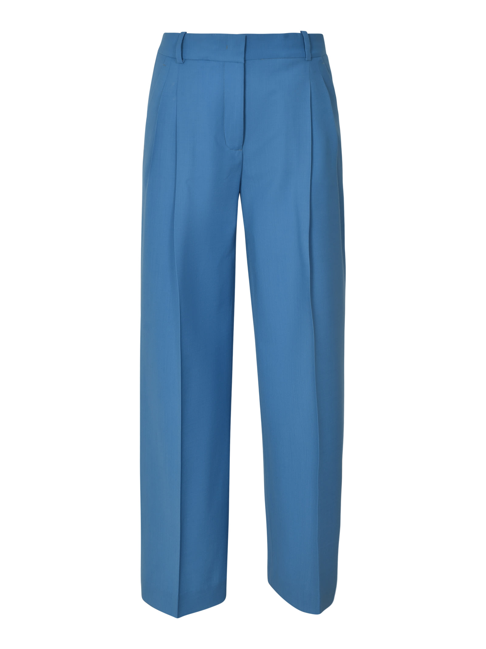 Ql2 Straight Trousers In Clear Blue