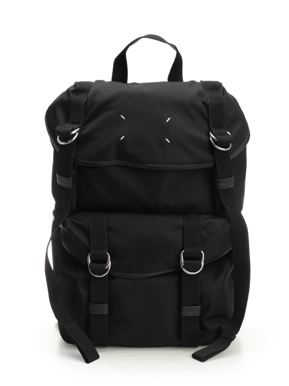 Maison Margiela High-tech Medium Backpack In Black